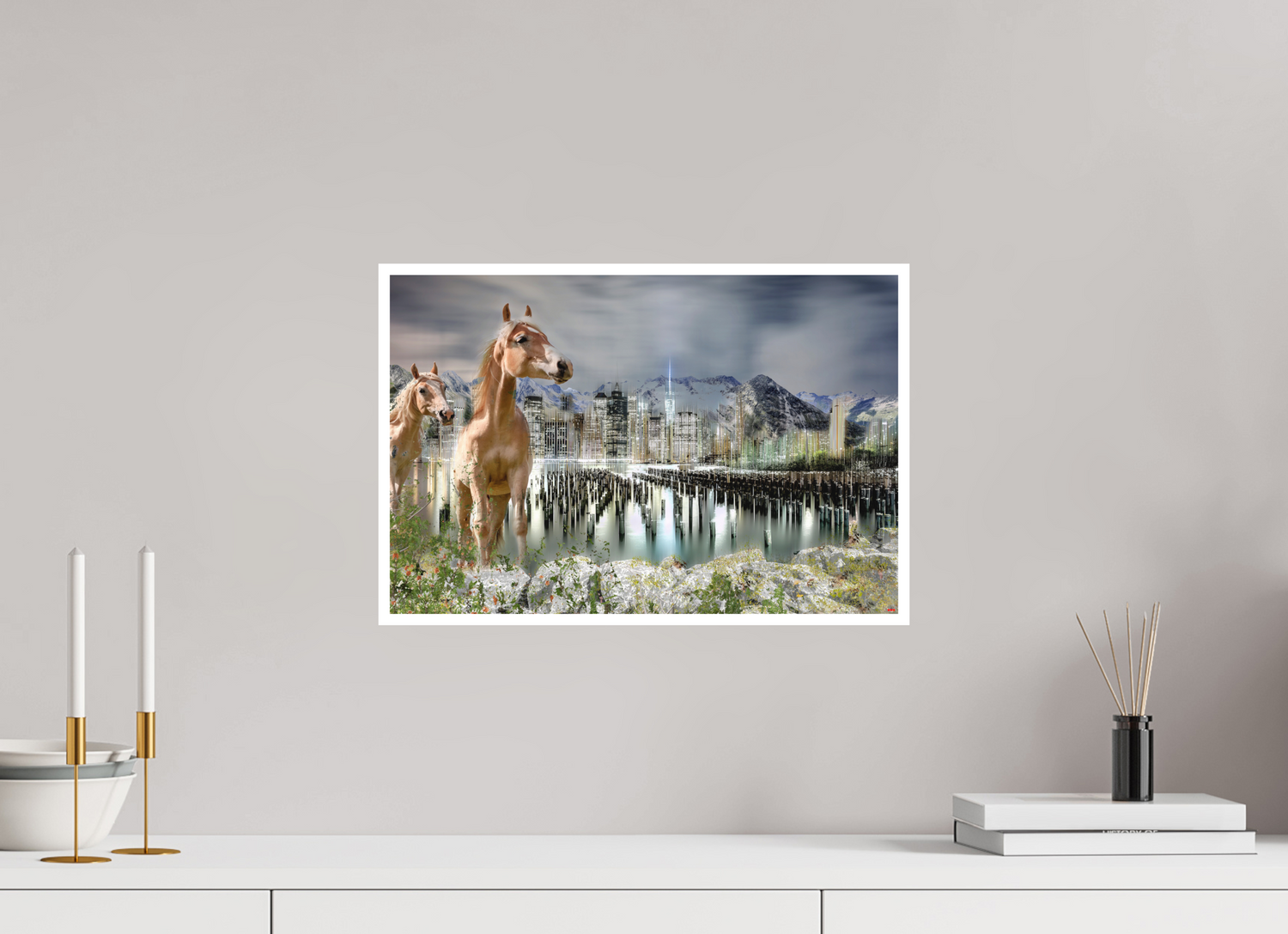 45 x 30 cm, Fine Art Print Hahnemühle William Turner RED³ HP Amazia I