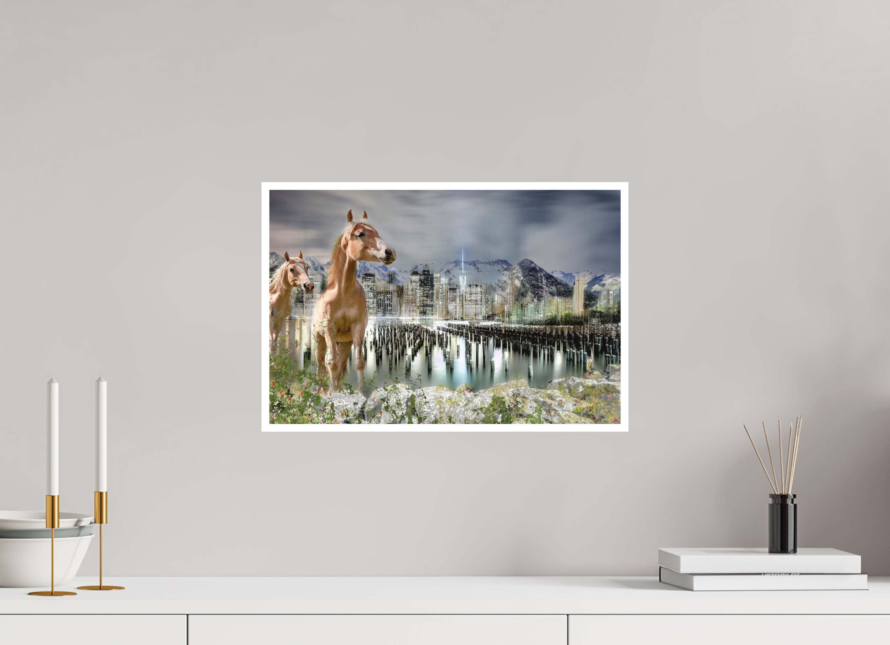 45 x 30 cm, Fine Art Print Hahnemühle William Turner RED³ HP Amazia I