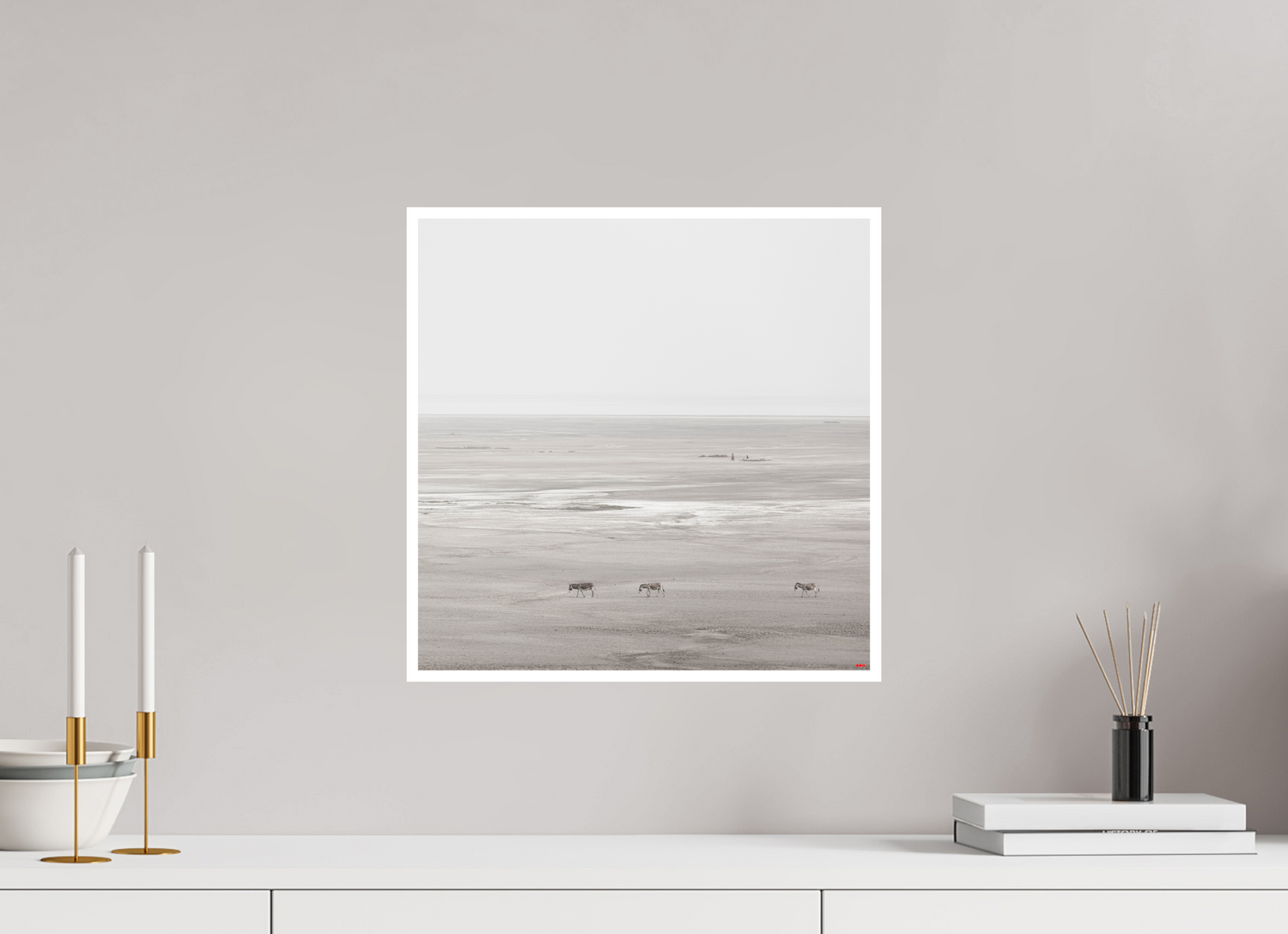 40 x 40 cm, Fine Art Print Hahnemühle William Turner RED³ PH Danai II