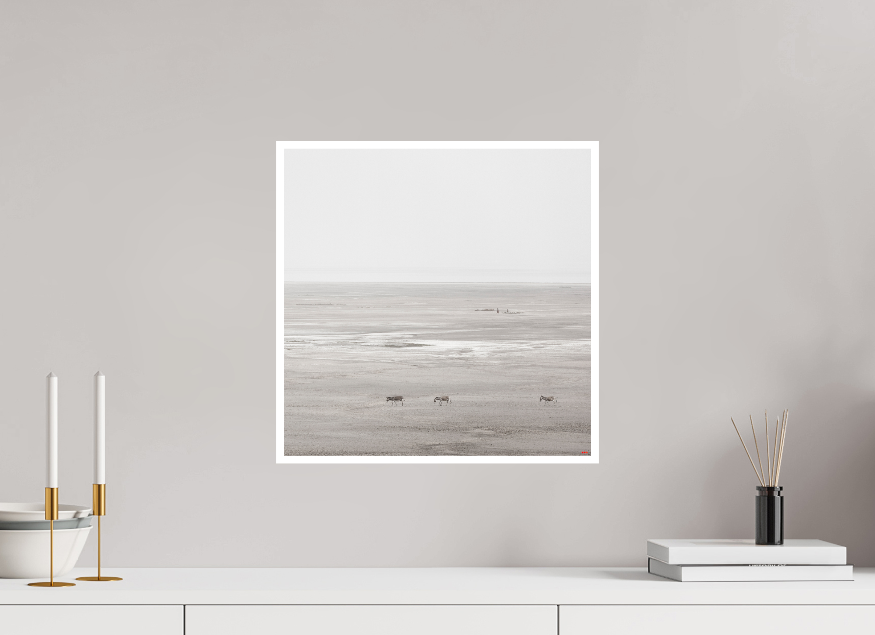 40 x 40 cm, Fine Art Print Hahnemühle William Turner RED³ PH Danai II