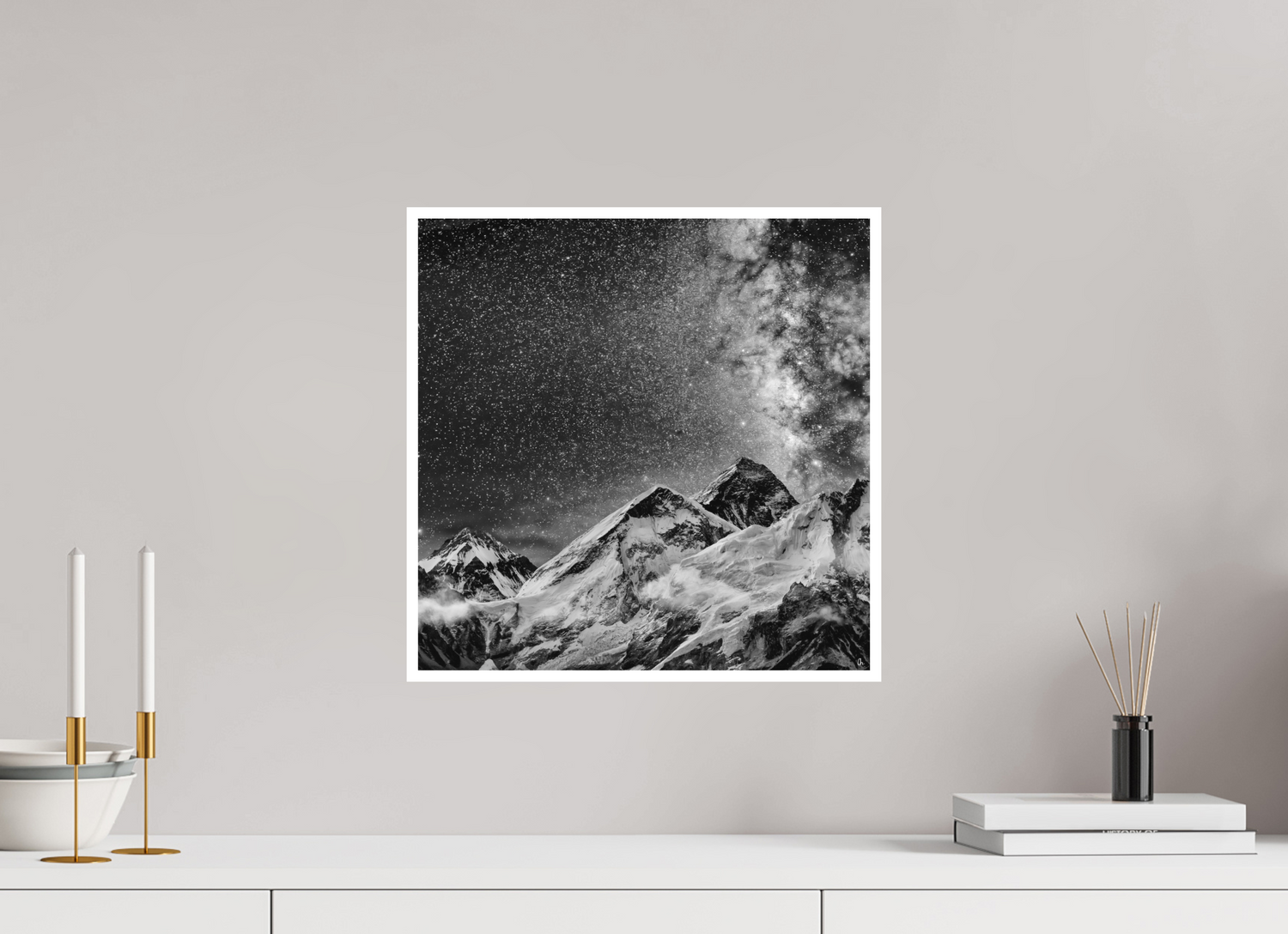 40 x 40 cm, Fine Art Print Hahnemühle William Turner RED³ Sopan II