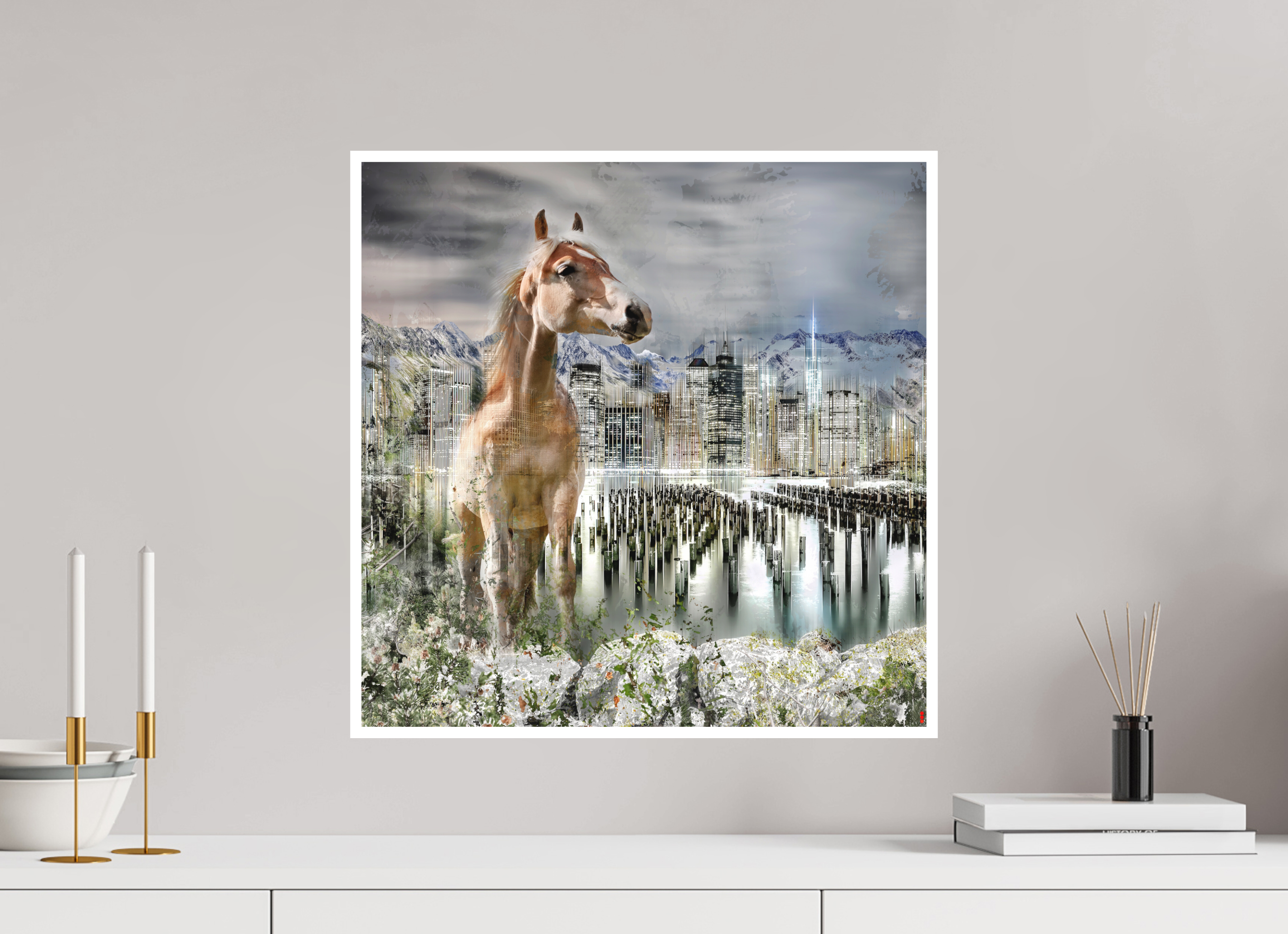 50 x 50 cm, Fine Art Print Hahnemühle William Turner RED³ HP Amazia II