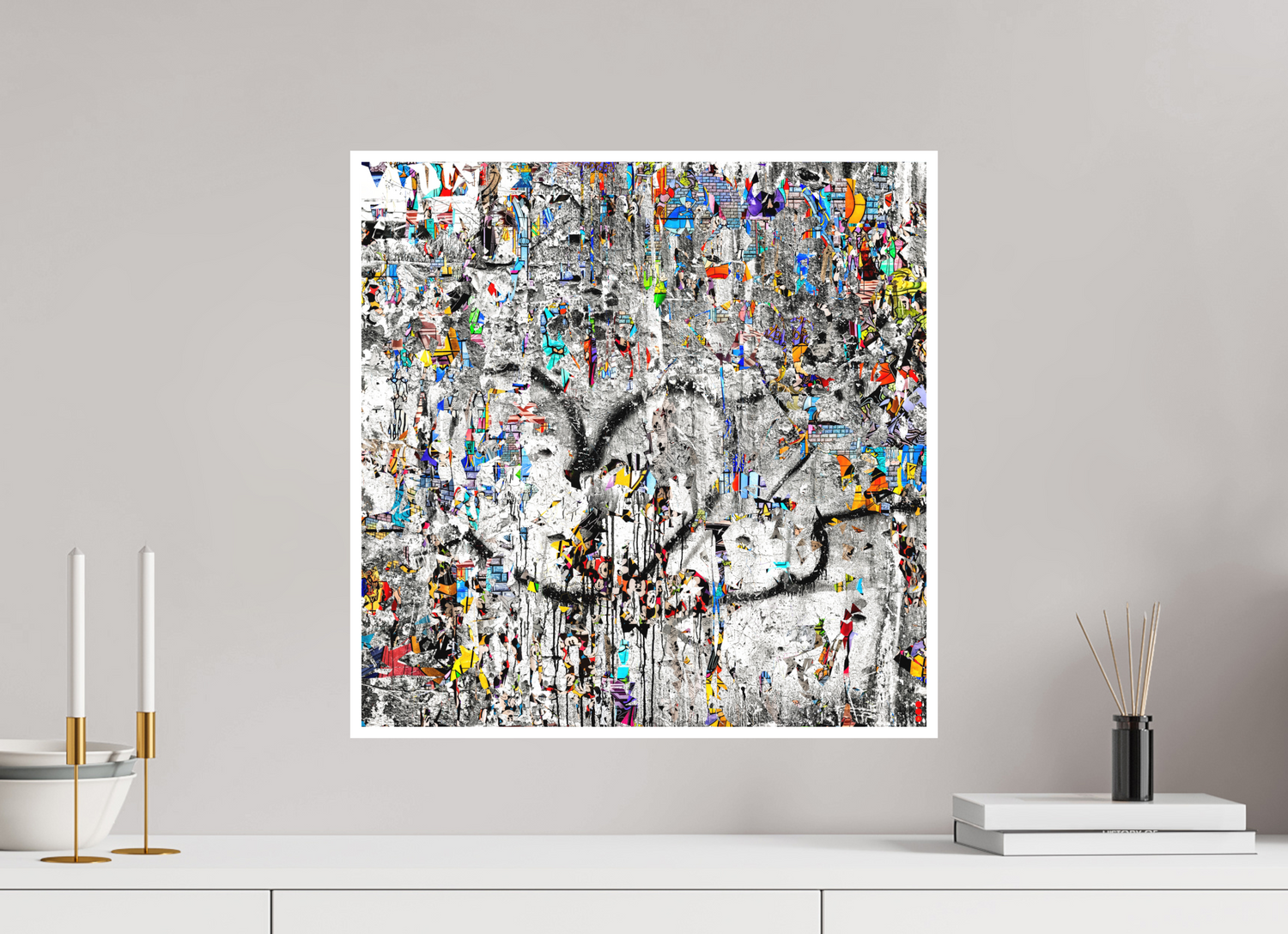 50 x 50 cm, Fine Art Print Hahnemühle William Turner RED³ SCSI Mu&