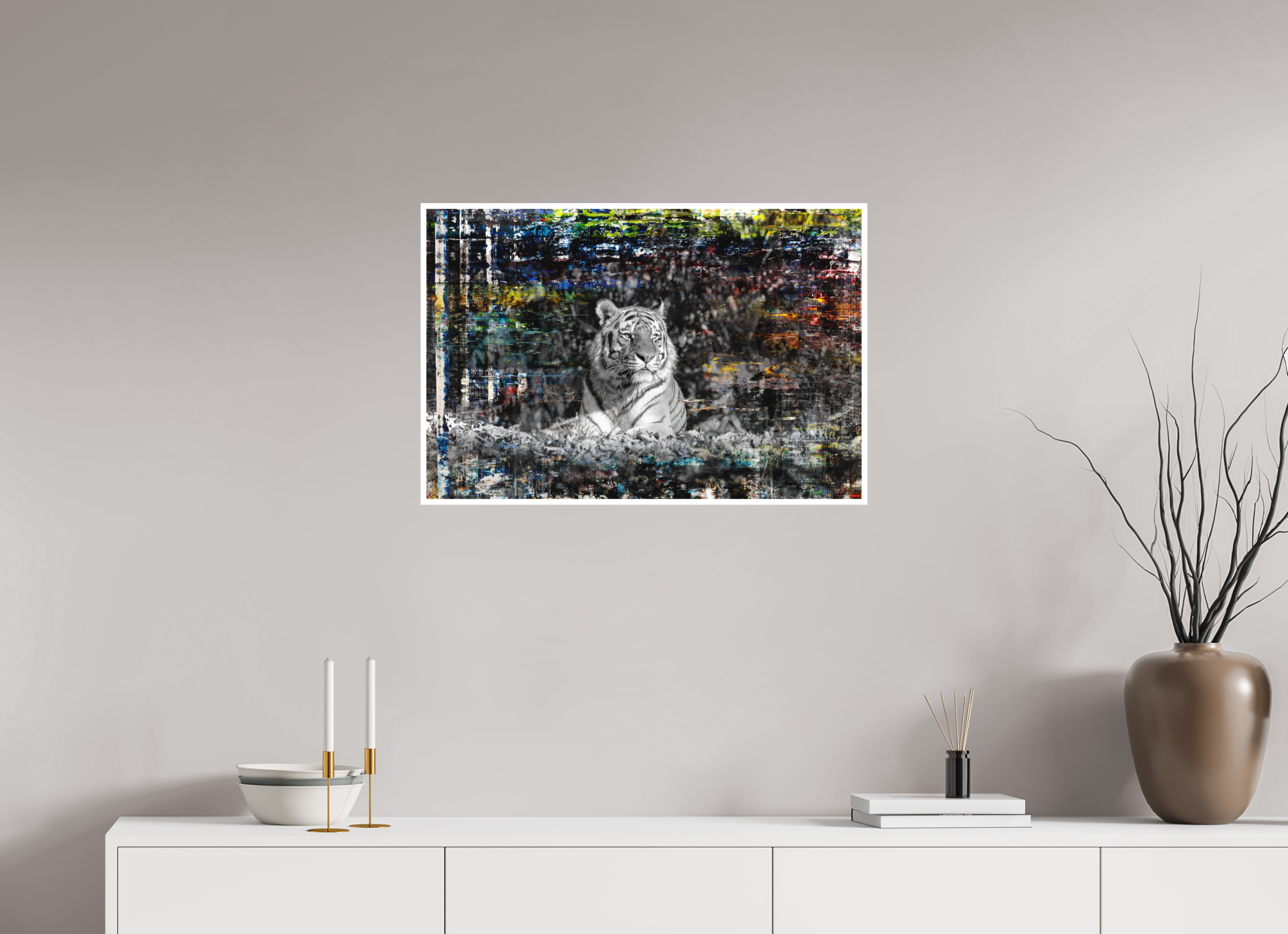 75 x 50 cm, Fine Art Print Hahnemühle William Turner RED³ WC Lubaya I