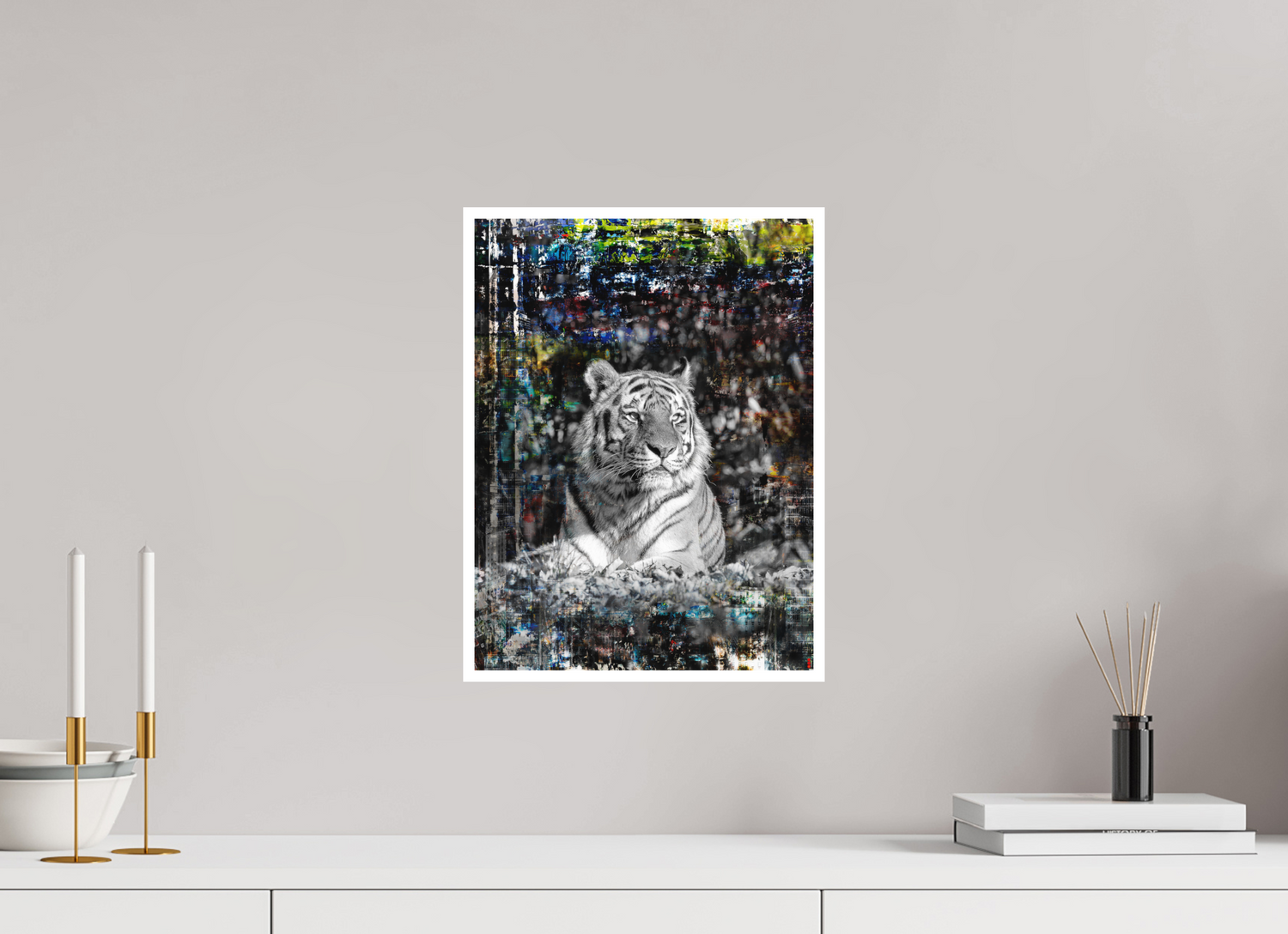 30 x 40 cm, Fine Art Print Hahnemühle William Turner RED³ WC Lubaya III