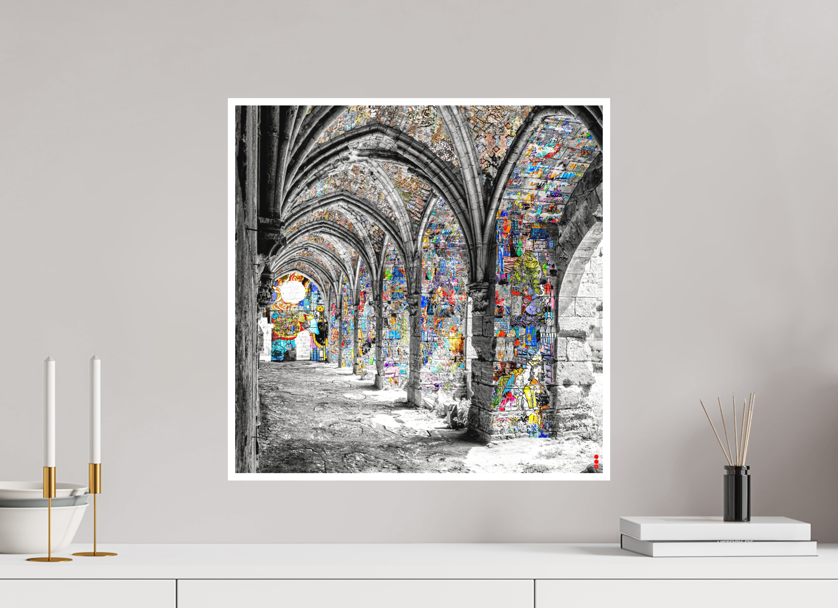 50 x 50 cm, Fine Art Print Hahnemühle William Turner RED³ SCSI Malik II