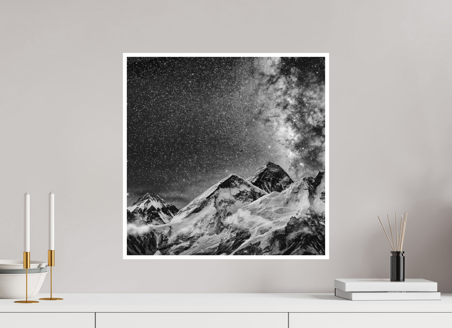 50 x 50 cm, Fine Art Print Hahnemühle William Turner RED³ Sopan II