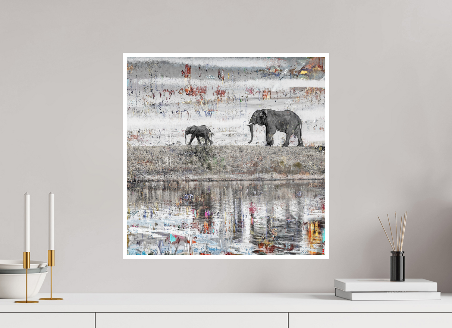 50 x 50 cm, Fine Art Print Hahnemühle William Turner RED³ WC Akuji II