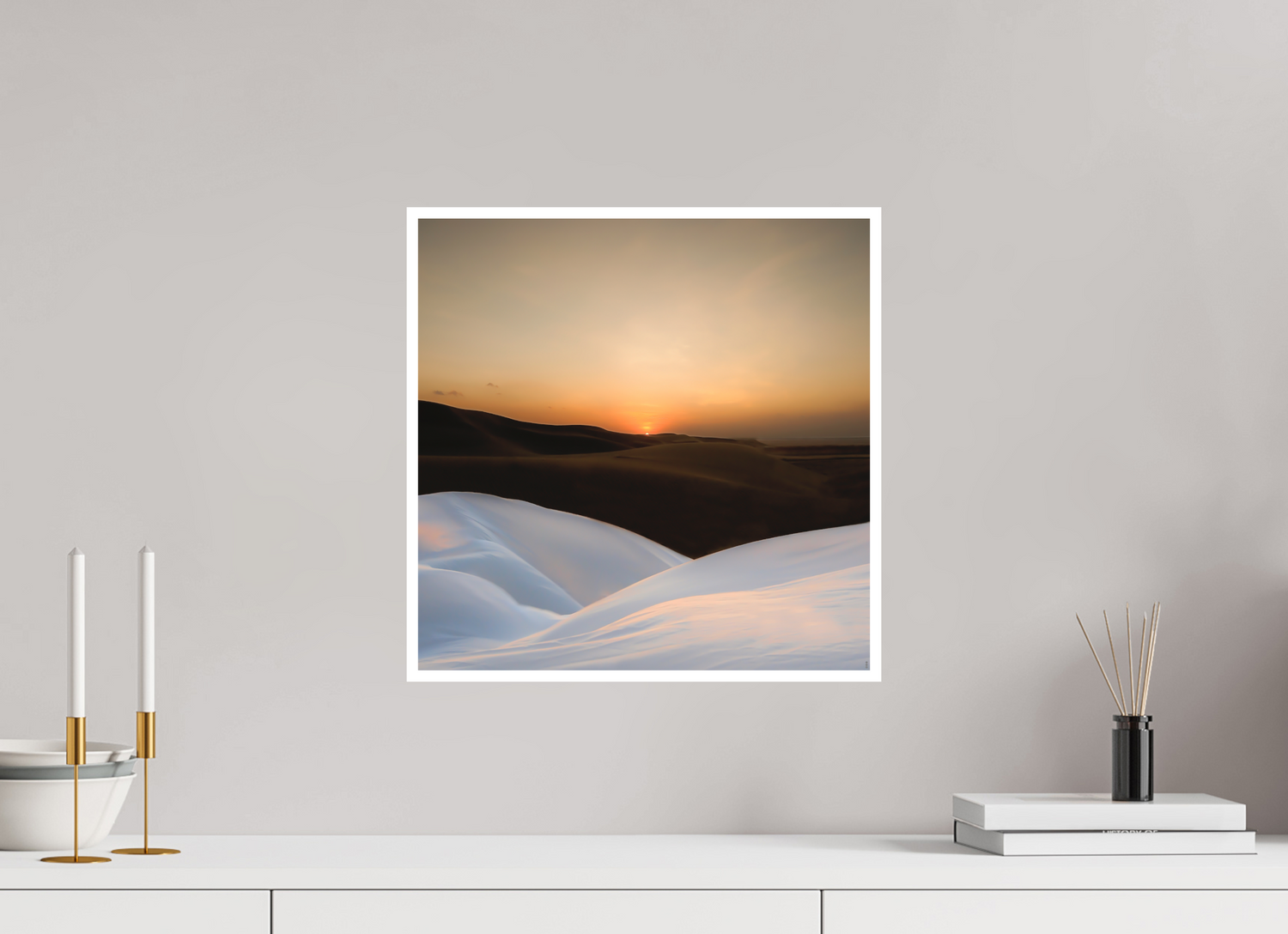 40 x 40 cm, Fine Art Print Hahnemühle William Turner RED³ PH Amirah II