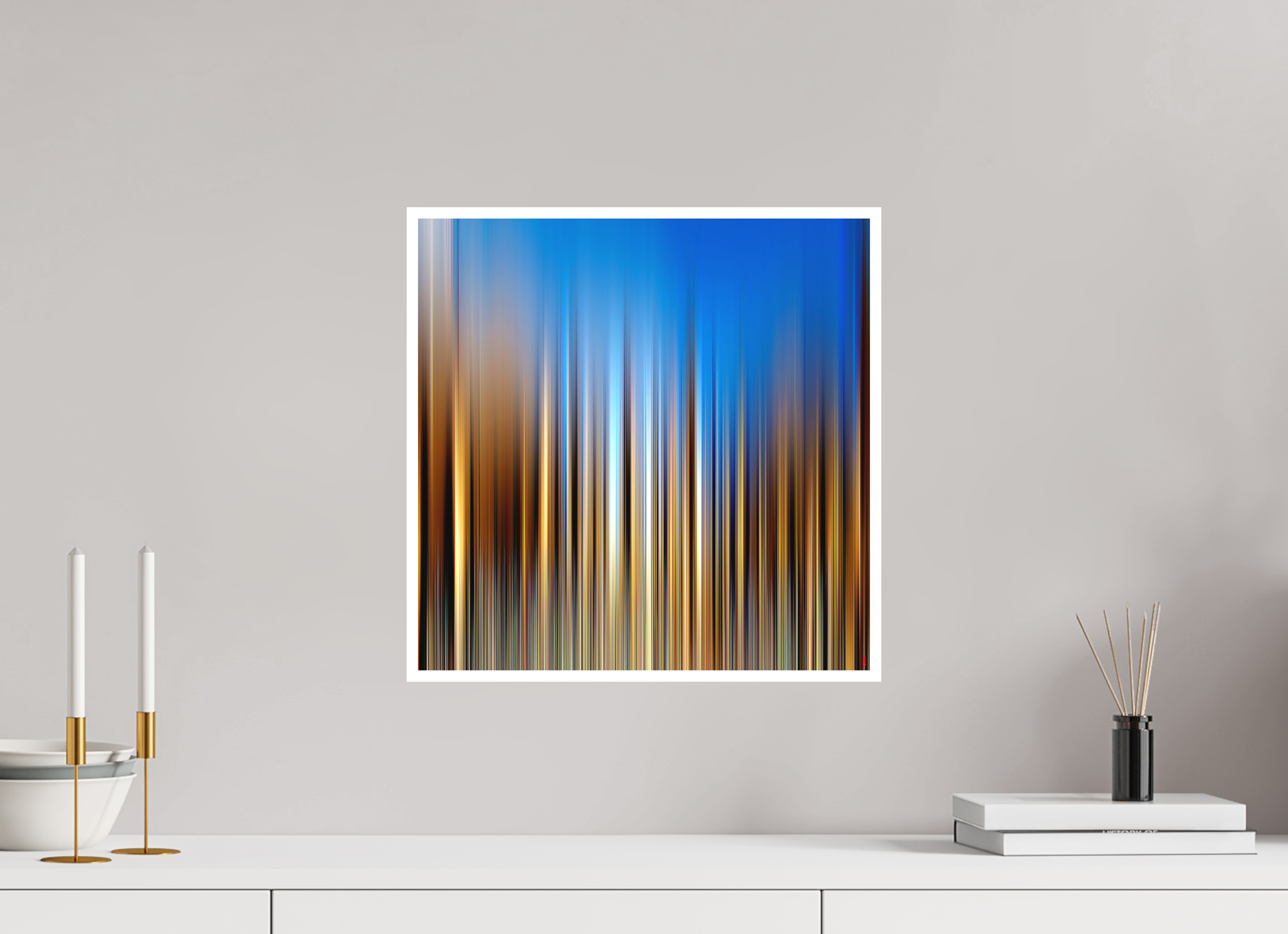 40 x 40 cm, Fine Art Print Hahnemühle William Turner RED³ PH Ayondele II