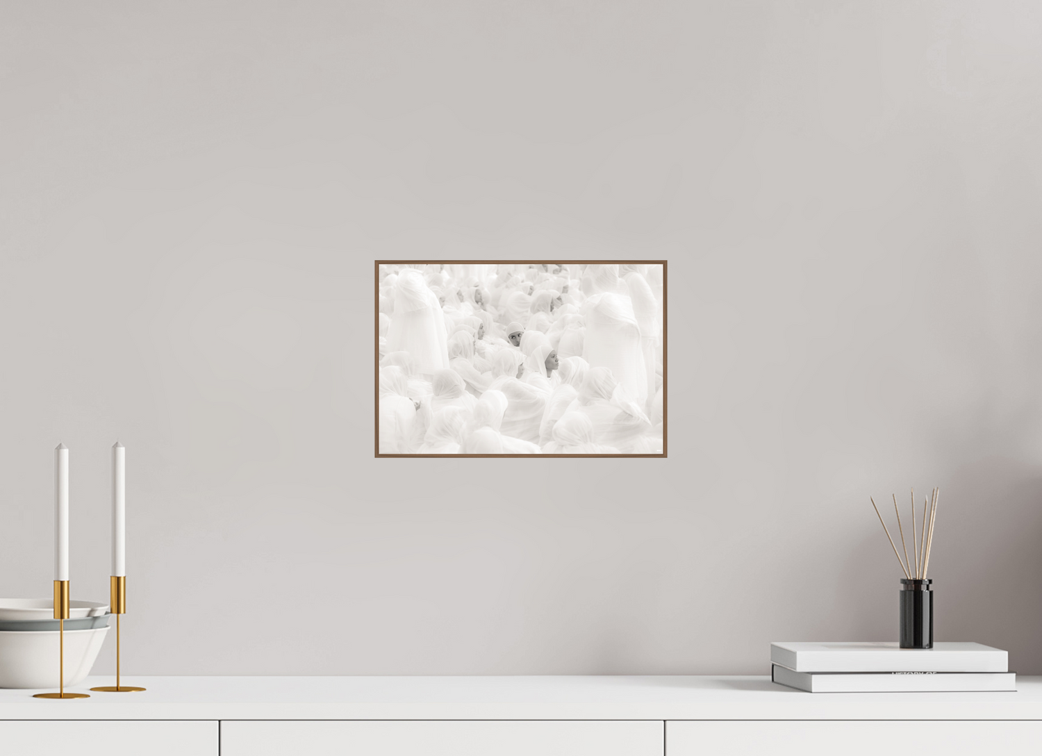 30 x 20 cm, Foto in ArtBox aus Massivholz Nussbaum RED³ PH Malia I