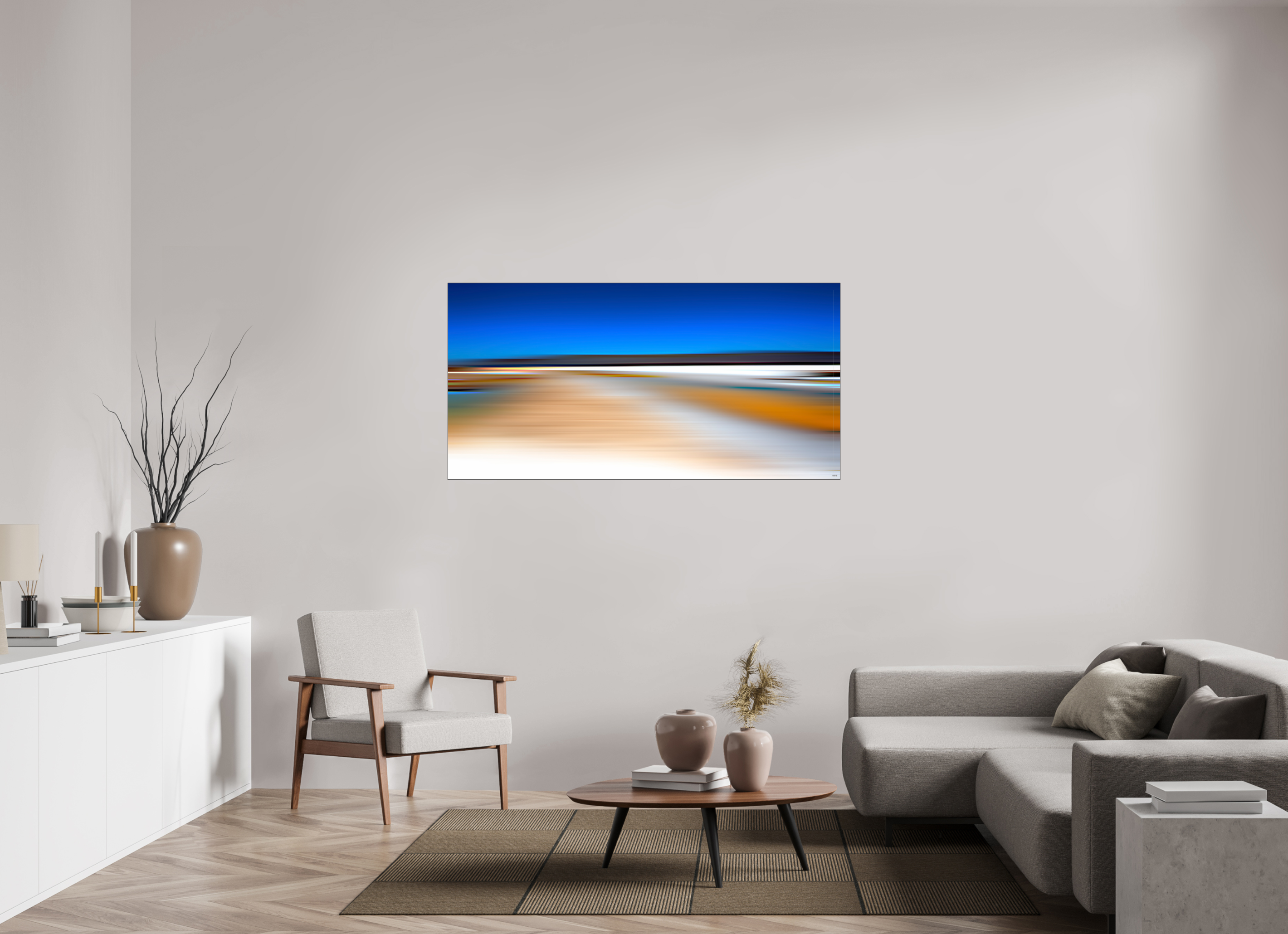 160 x 80 cm, Slimline Einfassung schwarz unter 2mm Acrylglas FA PH Antankara V