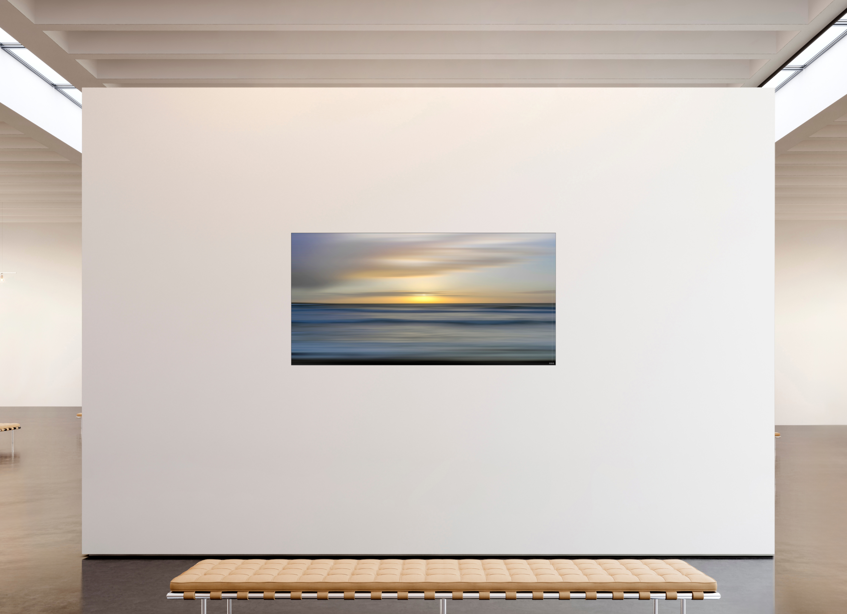 200 x 100 cm, Slimline Einfassung schwarz unter 2mm Acrylglas FA PH Salome V