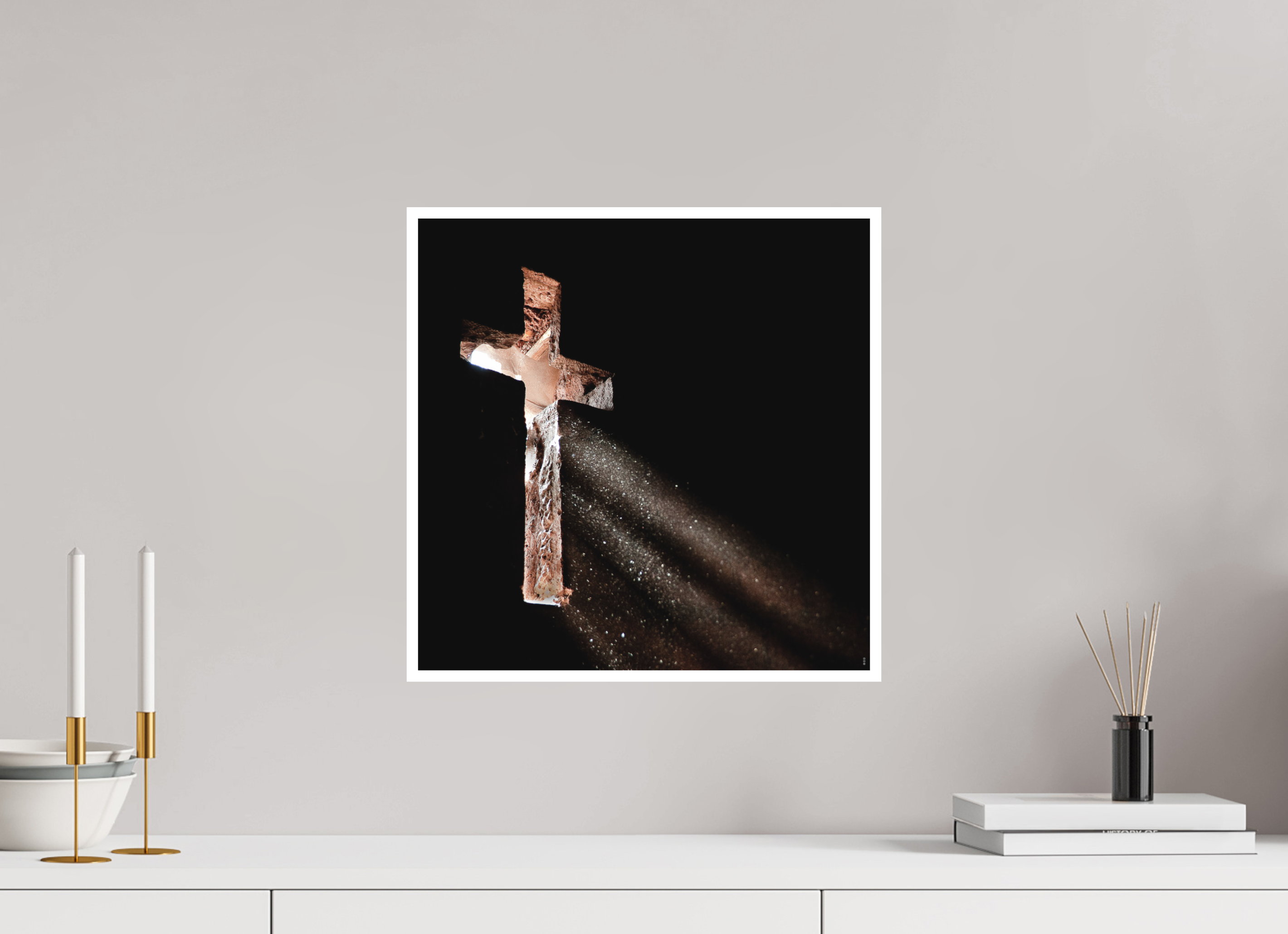 40 x 40 cm, Fine Art Print Hahnemühle William Turner RED³ PH Moyale II