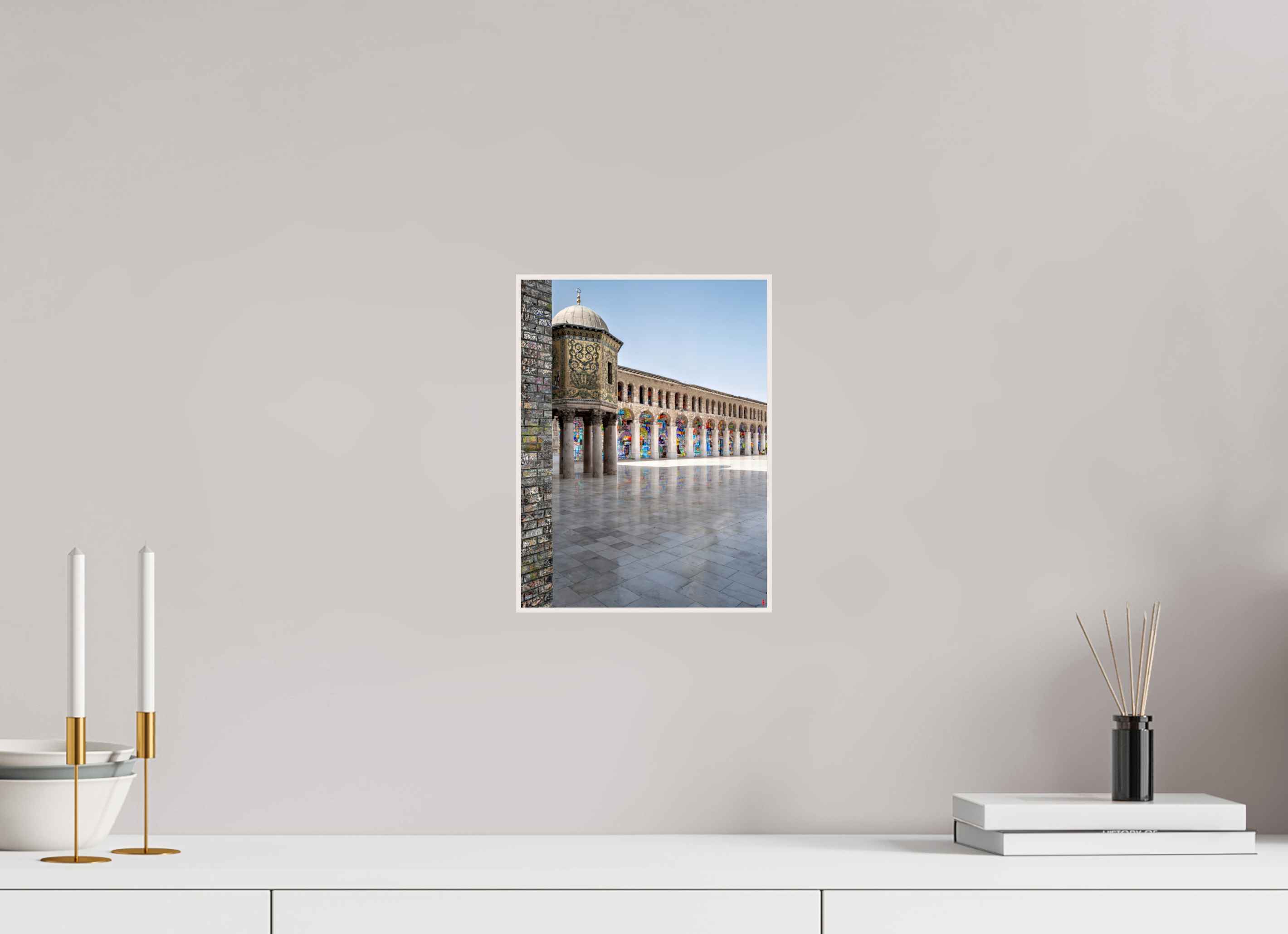 21 x 28 cm, Foto in ArtBox aus Massivholz Ahorn weiß RED³ SCSI Mazin III