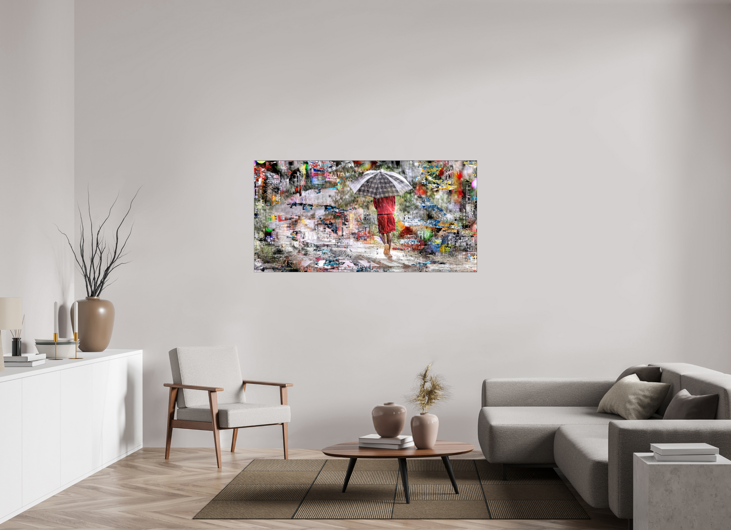 160 x 80 cm, Slimline Einfassung schwarz unter 2mm Acrylglas FA HP Wash V