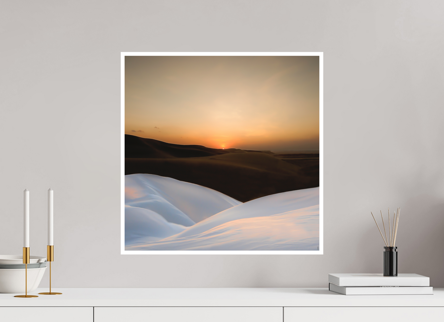 50 x 50 cm, Fine Art Print Hahnemühle William Turner RED³ PH Amirah II