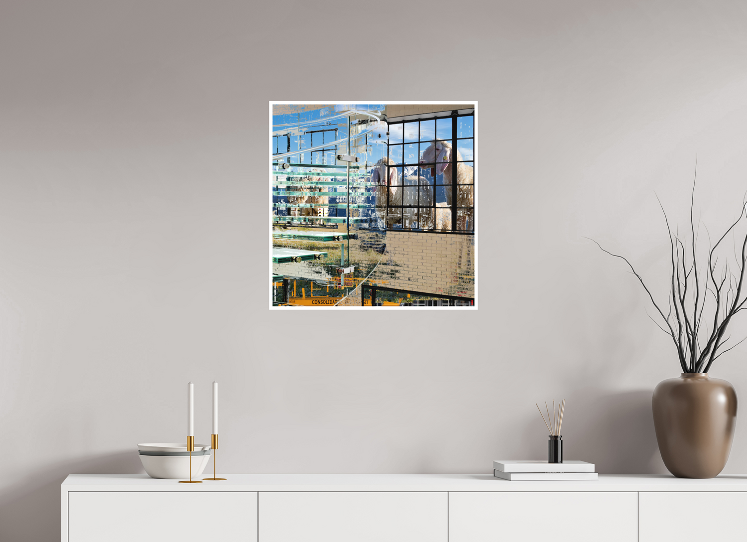 60 x 60 cm, Fine Art Print Hahnemühle William Turner RED³ HP Malia II