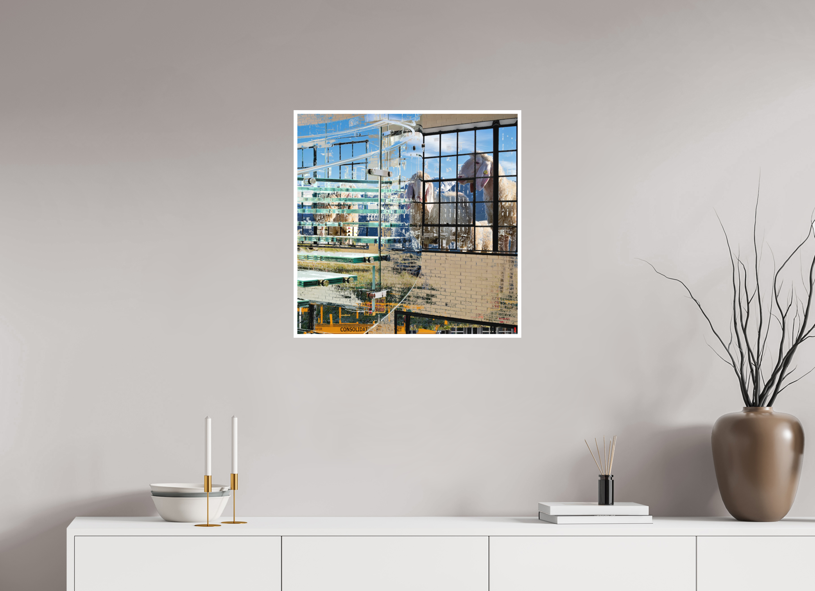 60 x 60 cm, Fine Art Print Hahnemühle William Turner RED³ HP Malia II