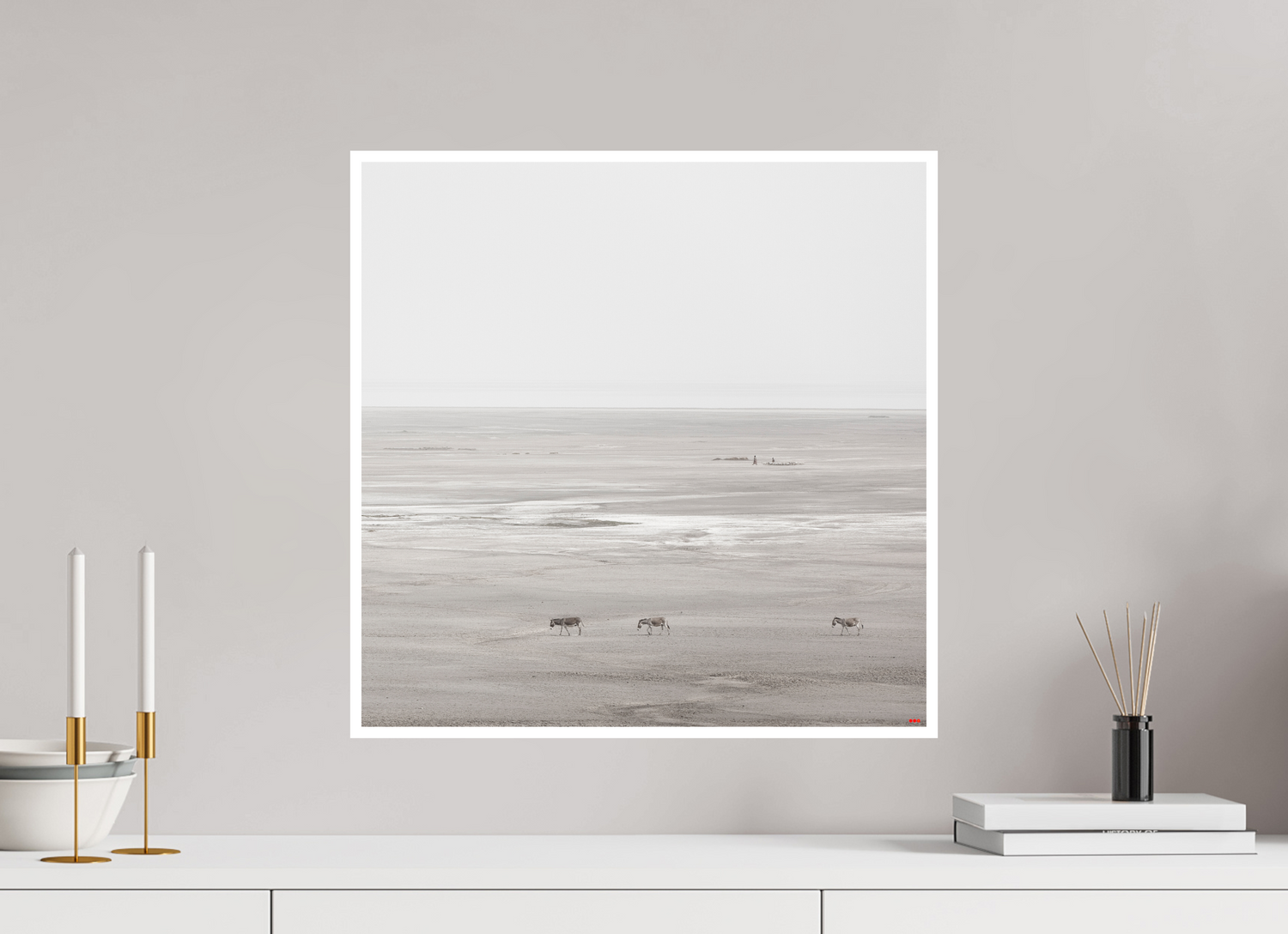 50 x 50 cm, Fine Art Print Hahnemühle William Turner RED³ PH Danai II