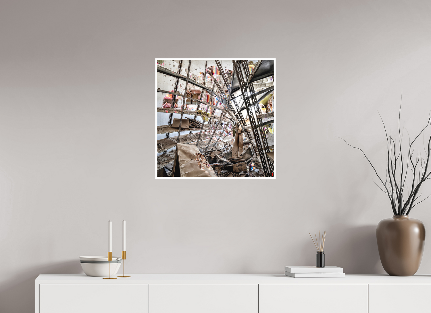 60 x 60 cm, Fine Art Print Hahnemühle William Turner RED³ SCSI Mahira II