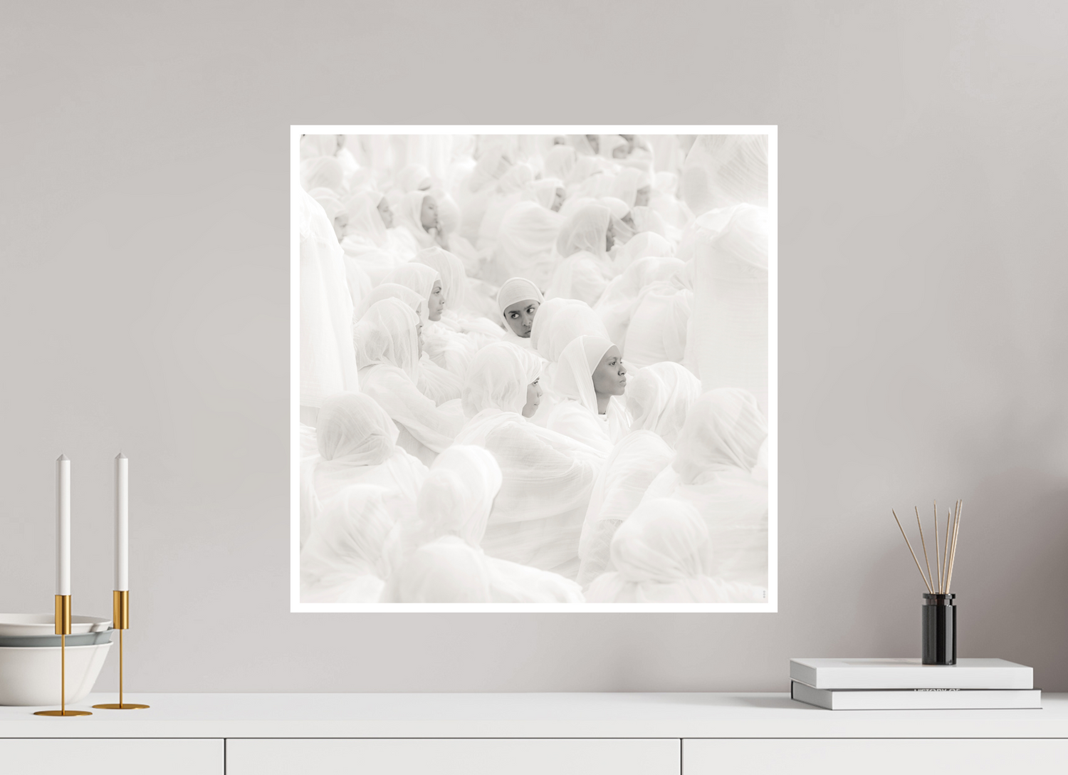 50 x 50 cm, Fine Art Print Hahnemühle William Turner RED³ PH Malia II