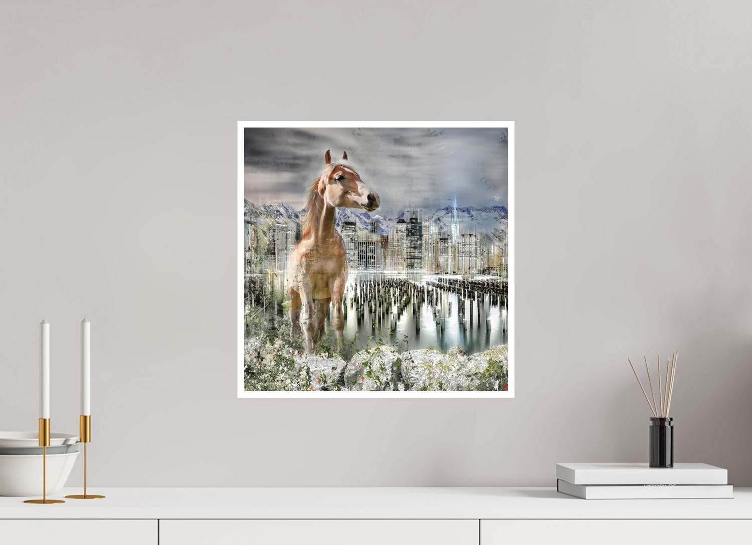 40 x 40 cm, Fine Art Print Hahnemühle William Turner RED³ HP Amazia II