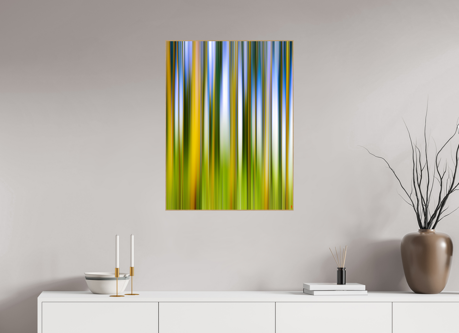 60 x 80 cm, Foto in ArtBox aus Massivholz Eiche natur RED³ PH Ayashe III