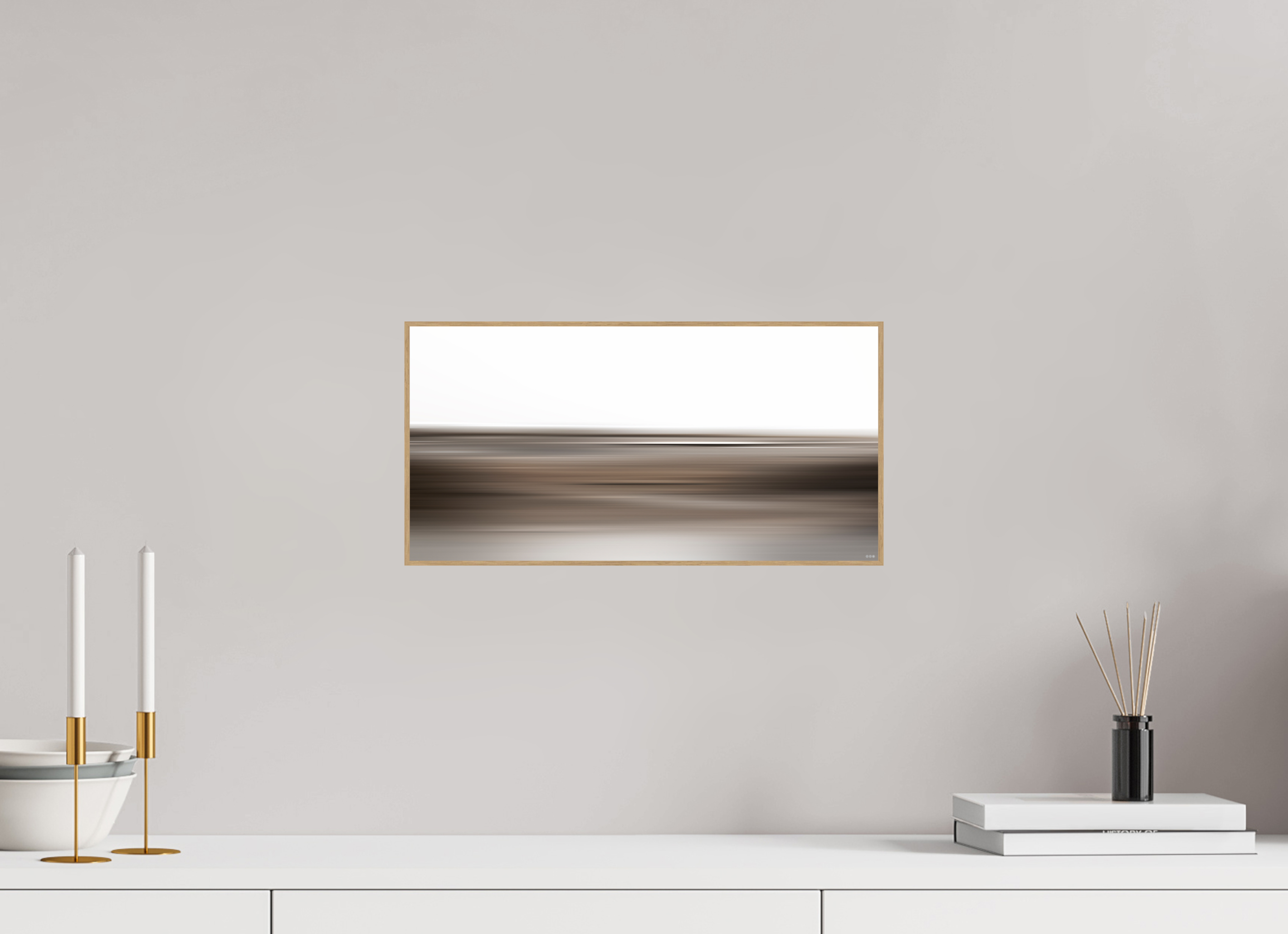 40 x 20 cm, Foto in ArtBox aus Massivholz Eiche natur RED³ PH Adisa V