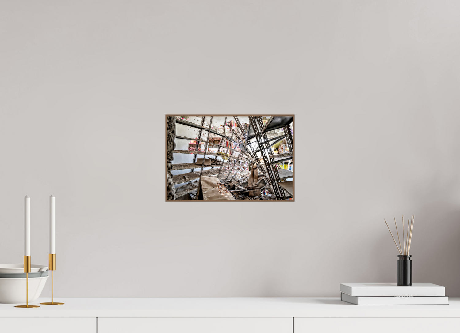 30 x 20 cm, Foto in ArtBox aus Massivholz Nussbaum RED³ SCSI Mahira I