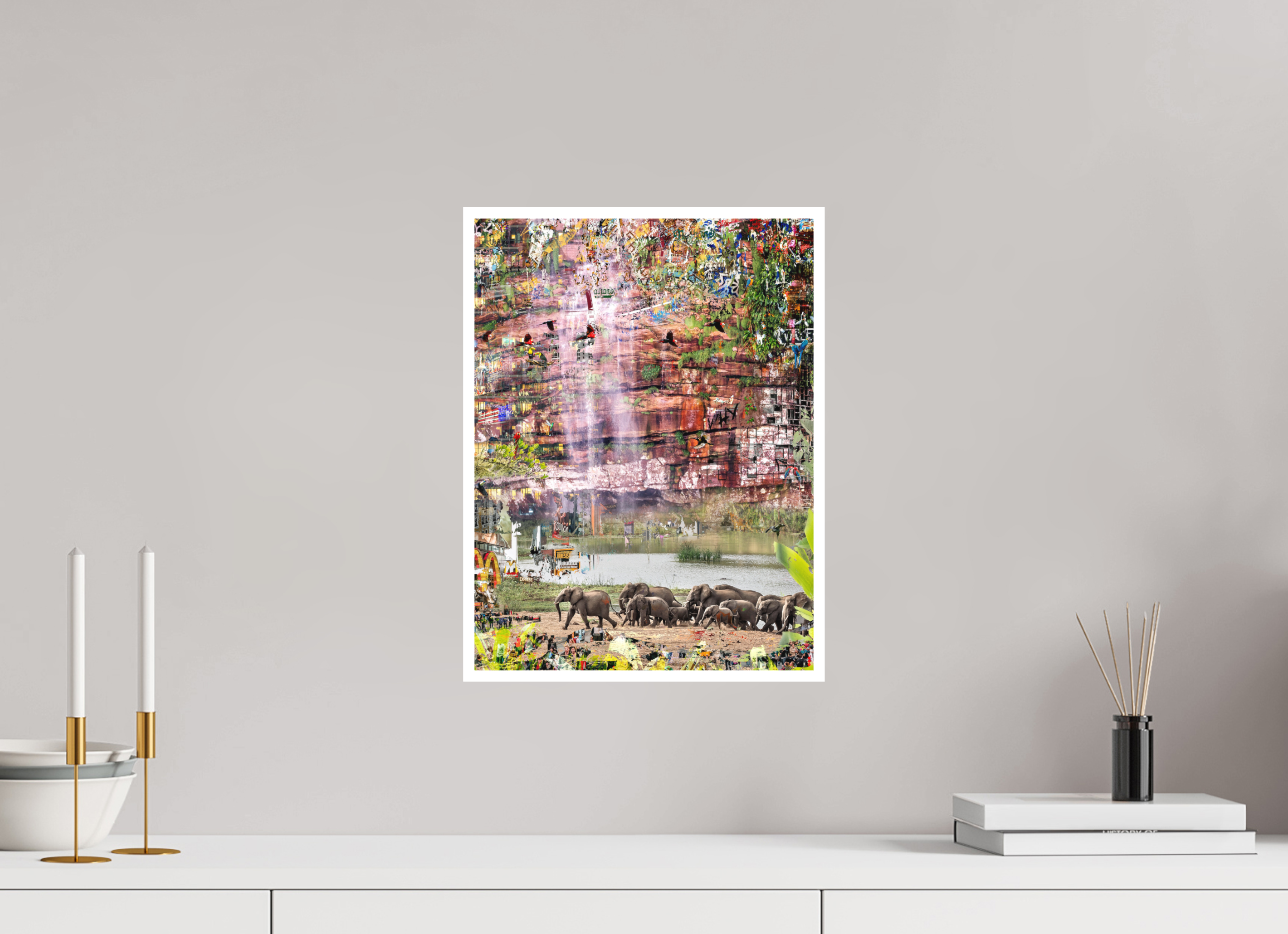 30 x 40 cm, Fine Art Print Hahnemühle William Turner RED³ WC Valdeci III