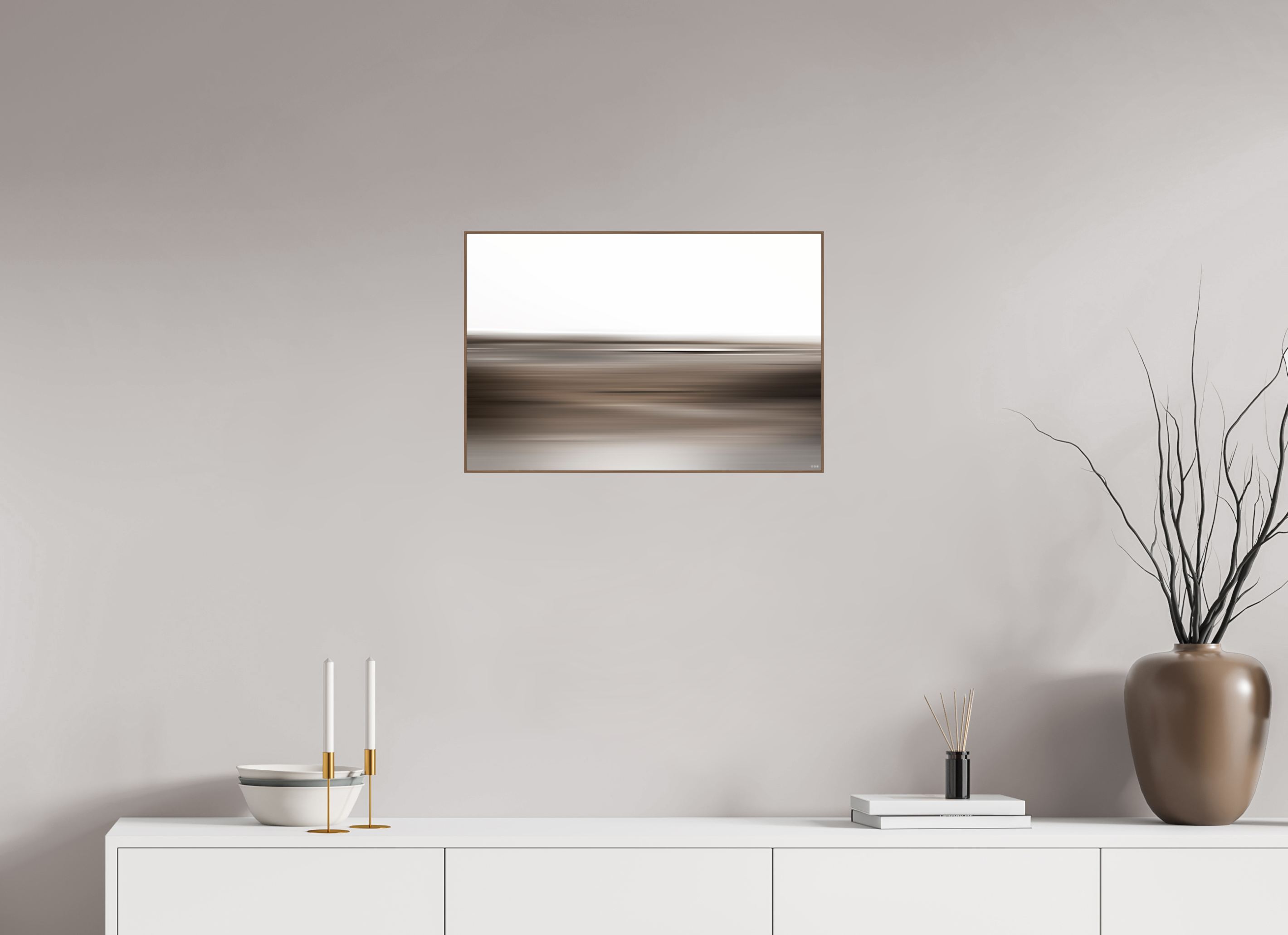 60 x 40 cm, Foto in ArtBox aus Massivholz Nussbaum RED³ PH Adisa I