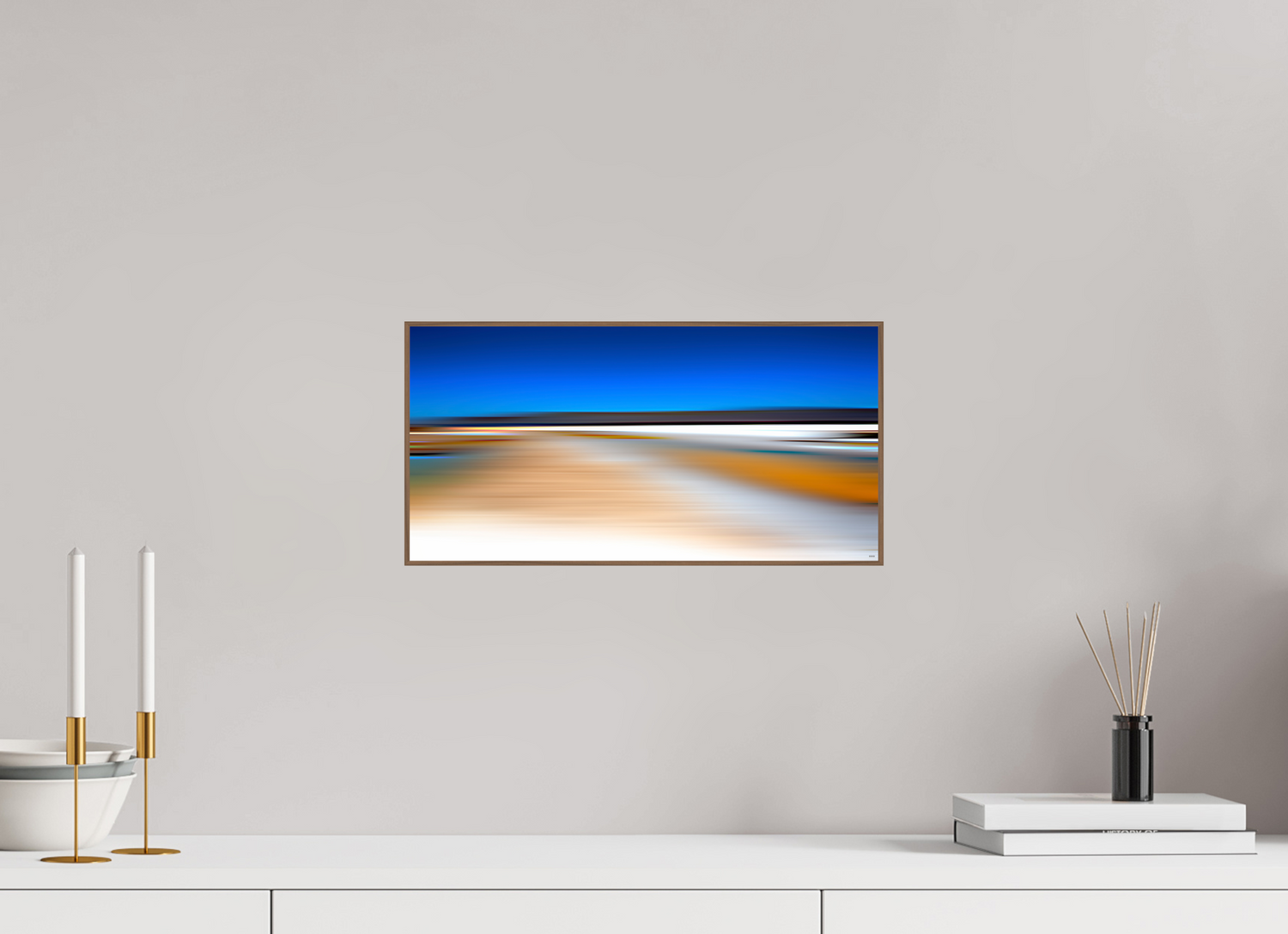 40 x 20 cm, Foto in ArtBox aus Massivholz Nussbaum RED³ PH Antankara V