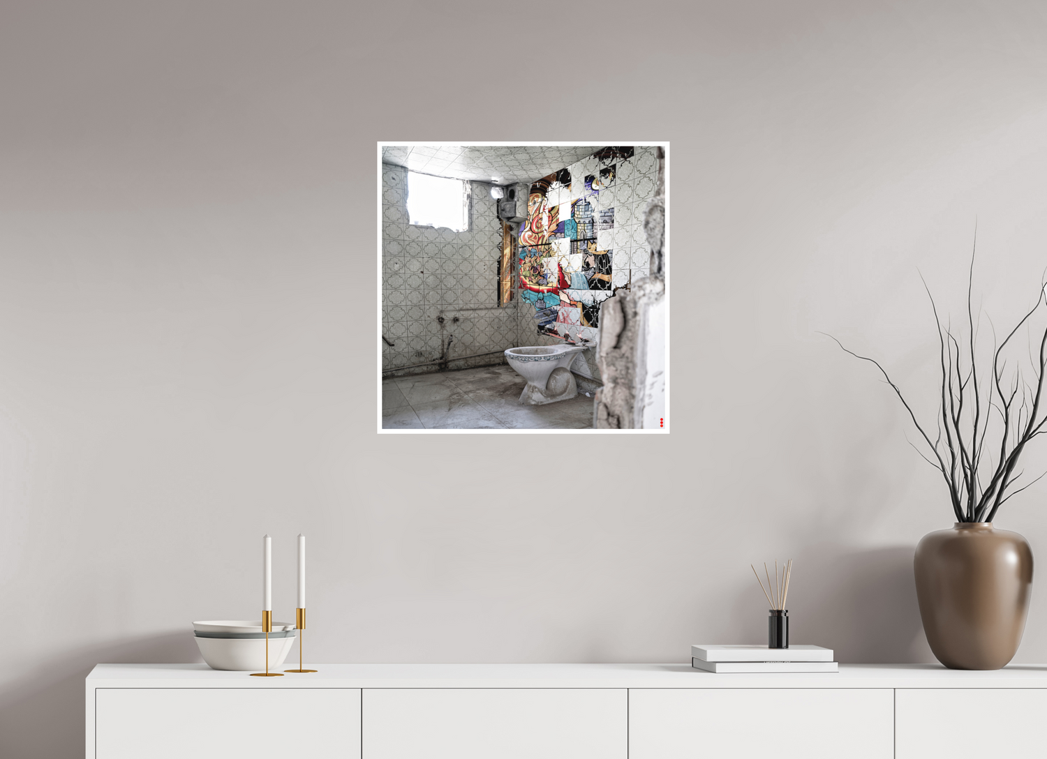 60 x 60 cm, Fine Art Print Hahnemühle William Turner RED³ SCSI Masirah II