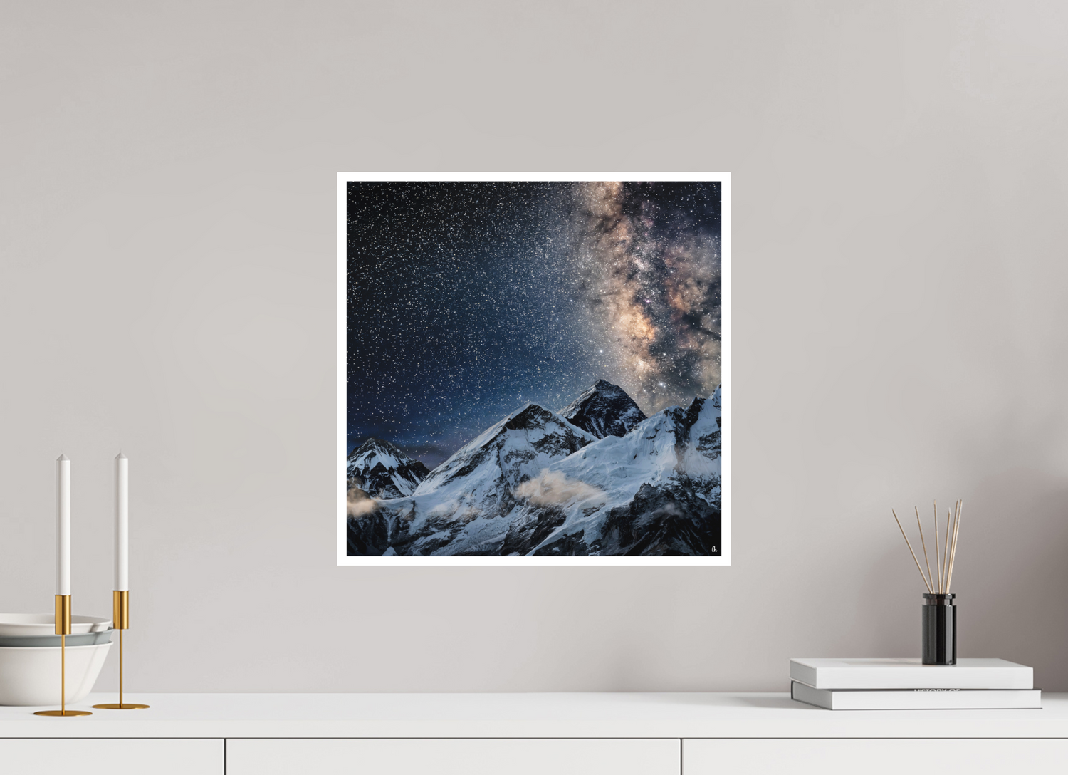 40 x 40 cm, Fine Art Print Hahnemühle William Turner RED³ Sangmo II