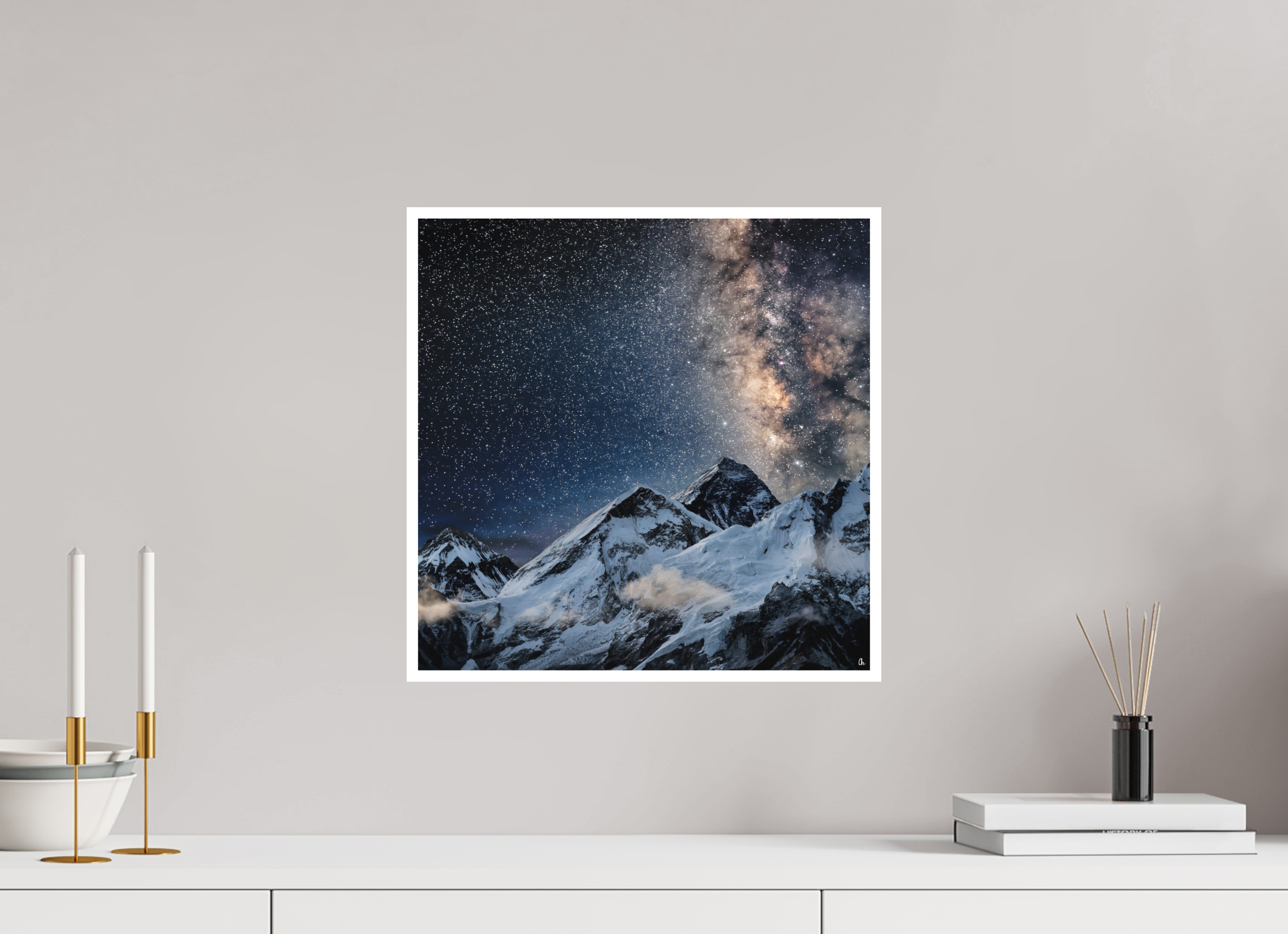 40 x 40 cm, Fine Art Print Hahnemühle William Turner RED³ Sangmo II