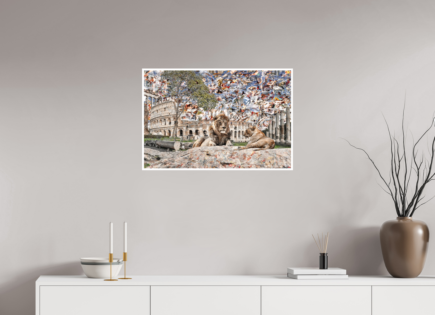 75 x 50 cm, Fine Art Print Hahnemühle William Turner RED³ WC Adjesa I