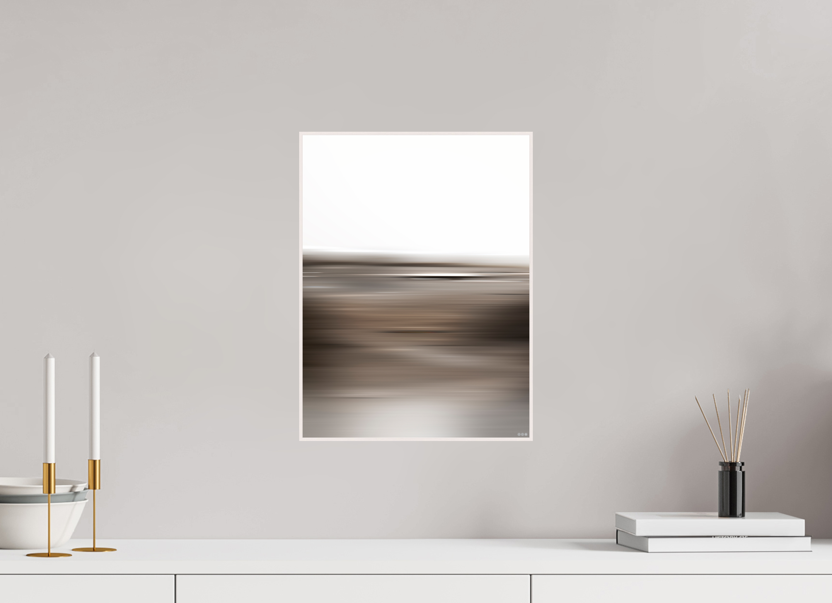 30 x 40 cm, Foto in ArtBox aus Massivholz Ahorn weiß RED³ PH Adisa III