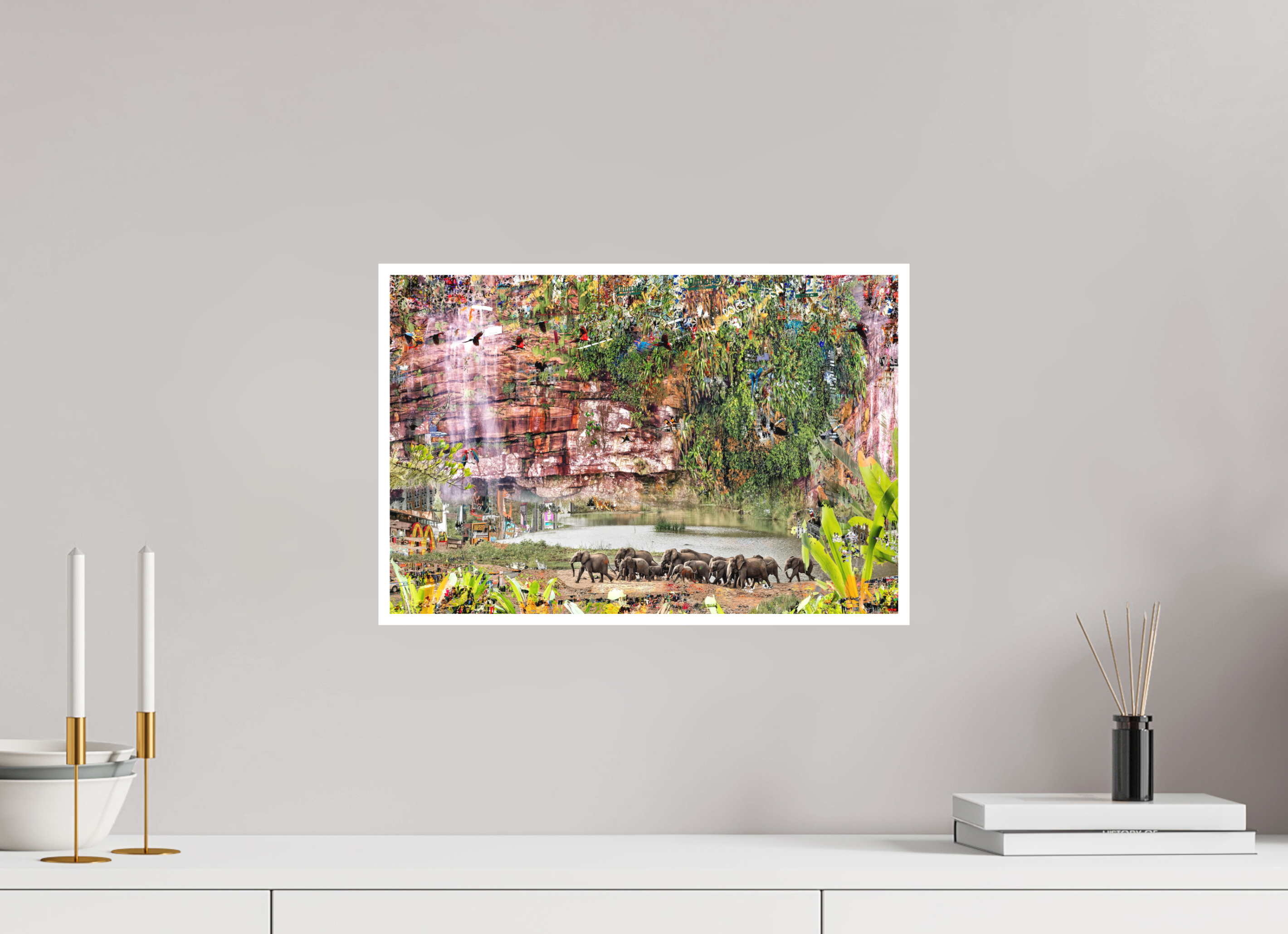 45 x 30 cm, Fine Art Print Hahnemühle William Turner RED³ WC Valdeci I