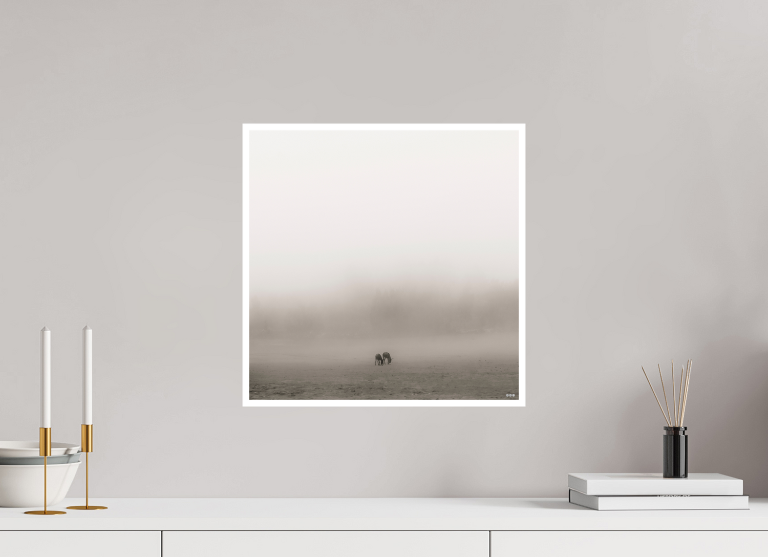 40 x 40 cm, Fine Art Print Hahnemühle William Turner RED³ PH Mamello II
