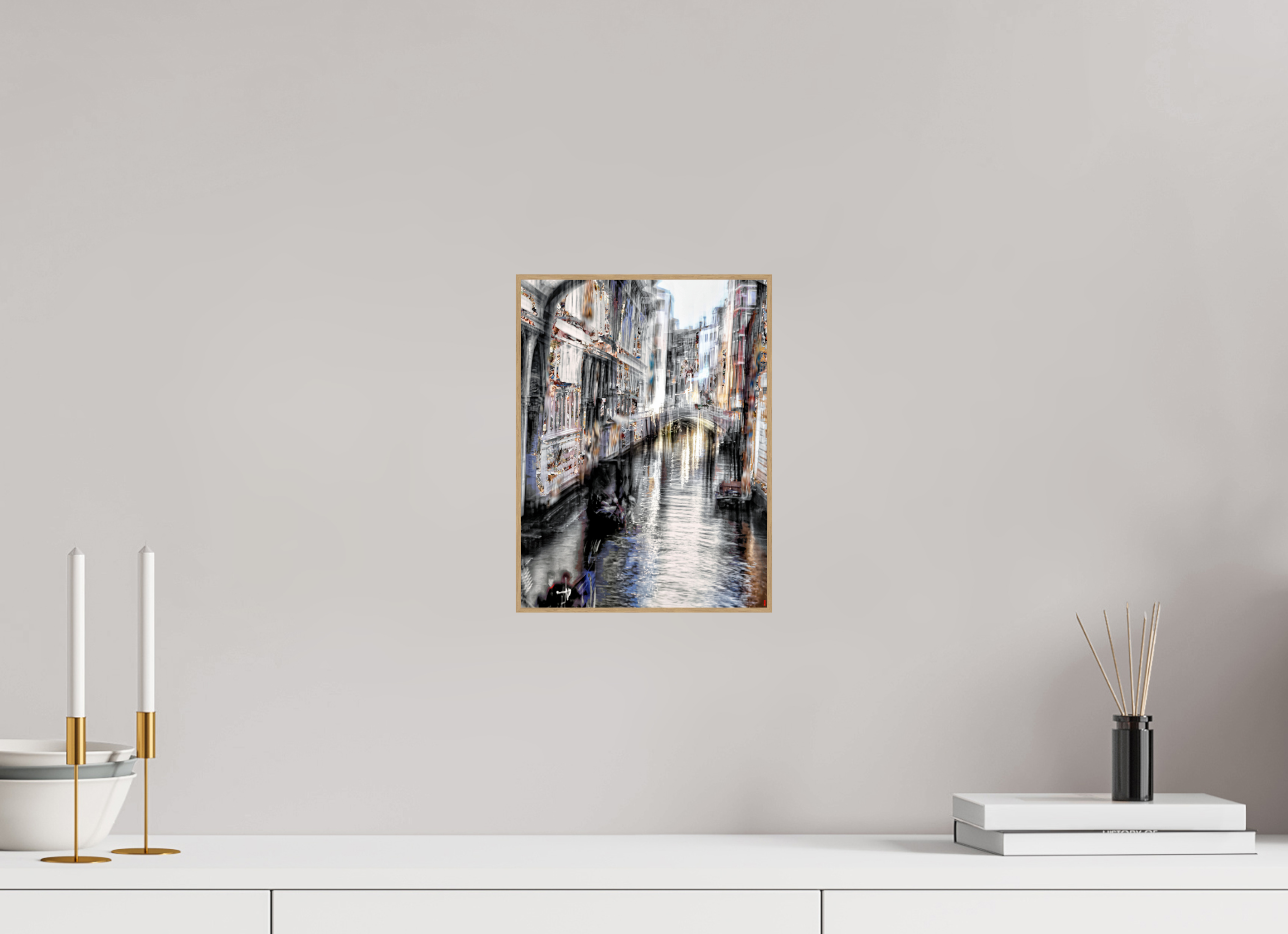 21 x 28 cm, Foto in ArtBox aus Massivholz Eiche natur RED³ HP Amari III