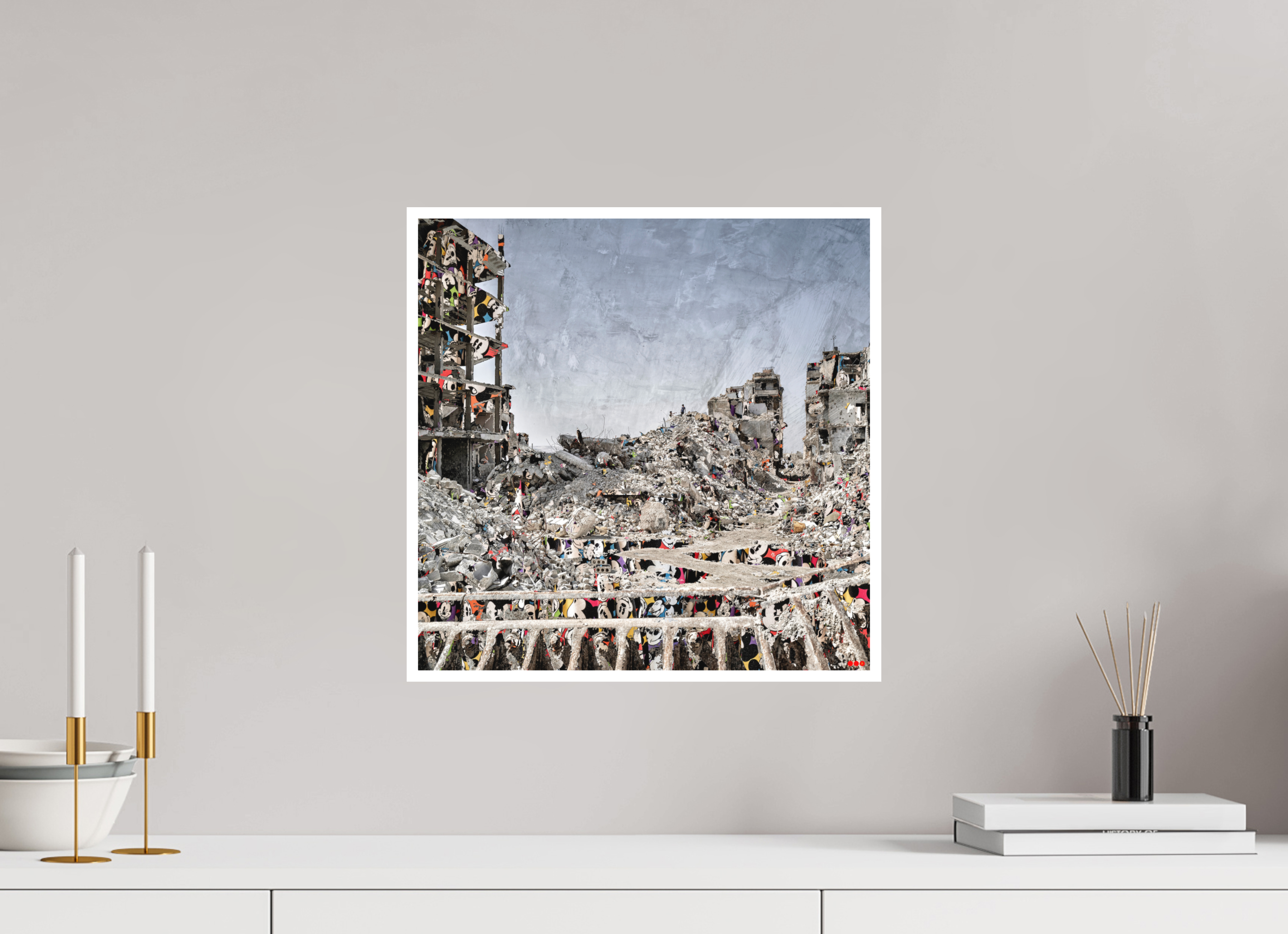 40 x 40 cm, Fine Art Print Hahnemühle William Turner RED³ SCSI Majid II