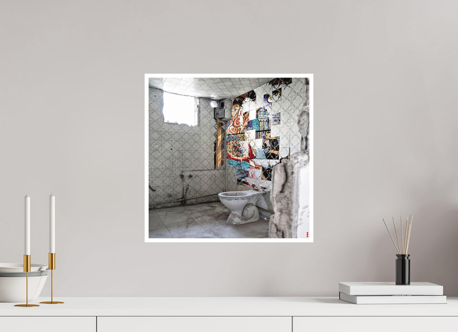 40 x 40 cm, Fine Art Print Hahnemühle William Turner RED³ SCSI Masirah II