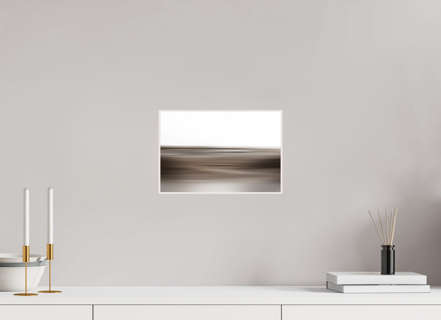 30 x 20 cm, Foto in ArtBox aus Massivholz Ahorn weiß RED³ PH Adisa I