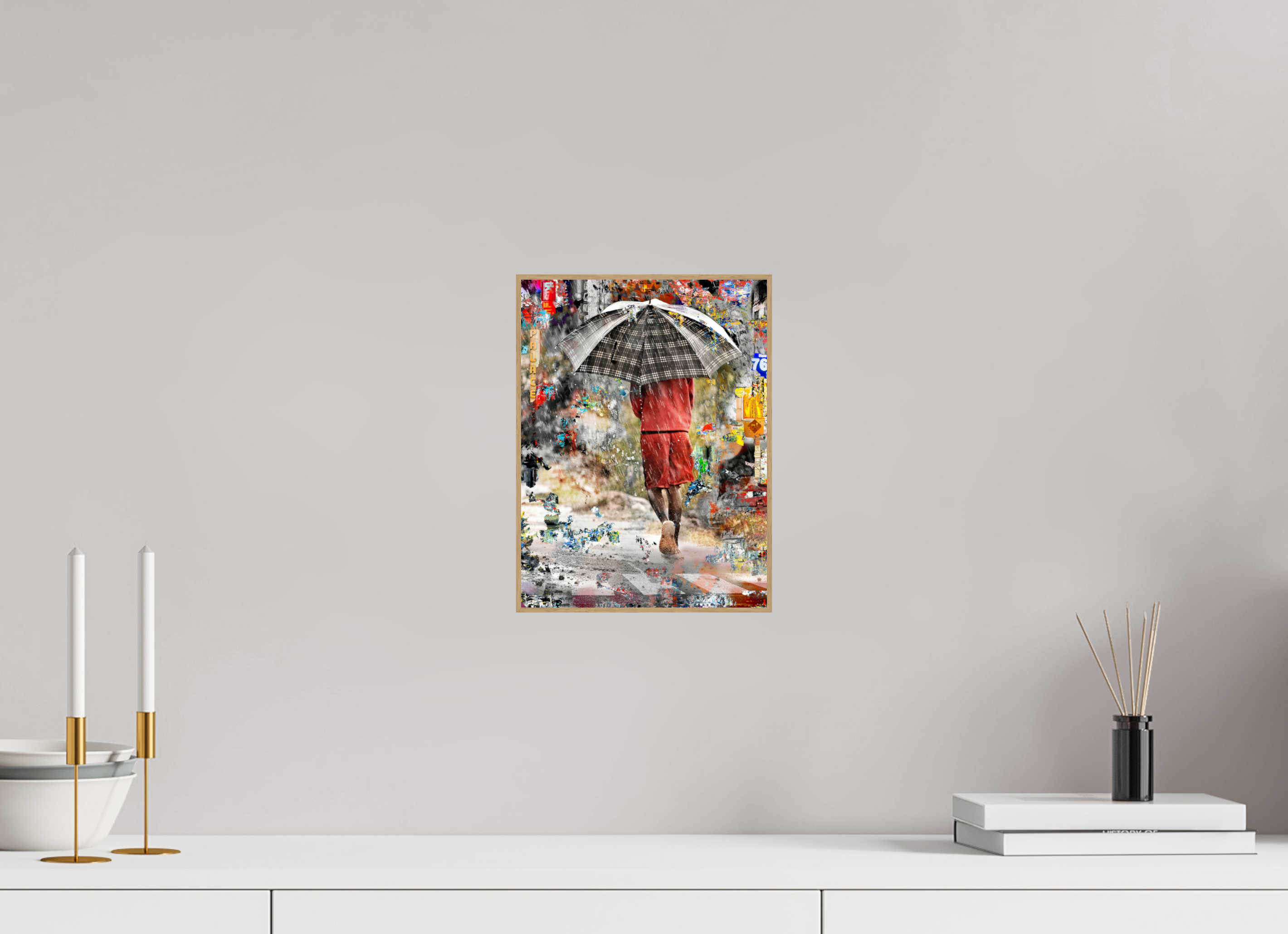 21 x 28 cm, Foto in ArtBox aus Massivholz Eiche natur RED³ HP Wash III