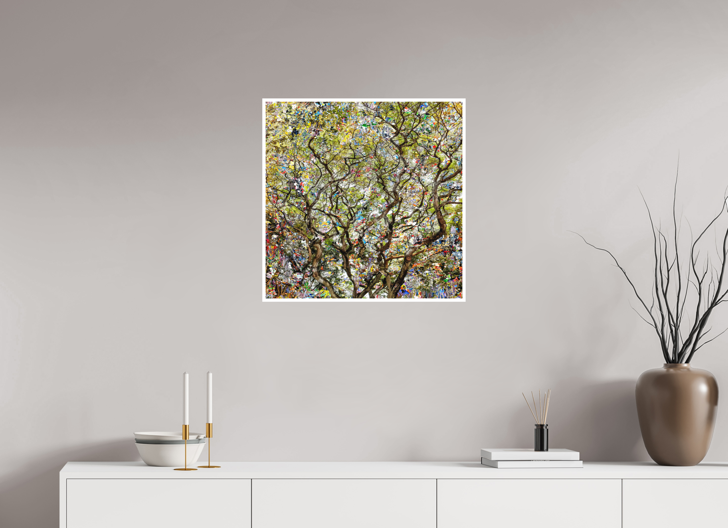 60 x 60 cm, Fine Art Print Hahnemühle William Turner RED³ HP Shakini II