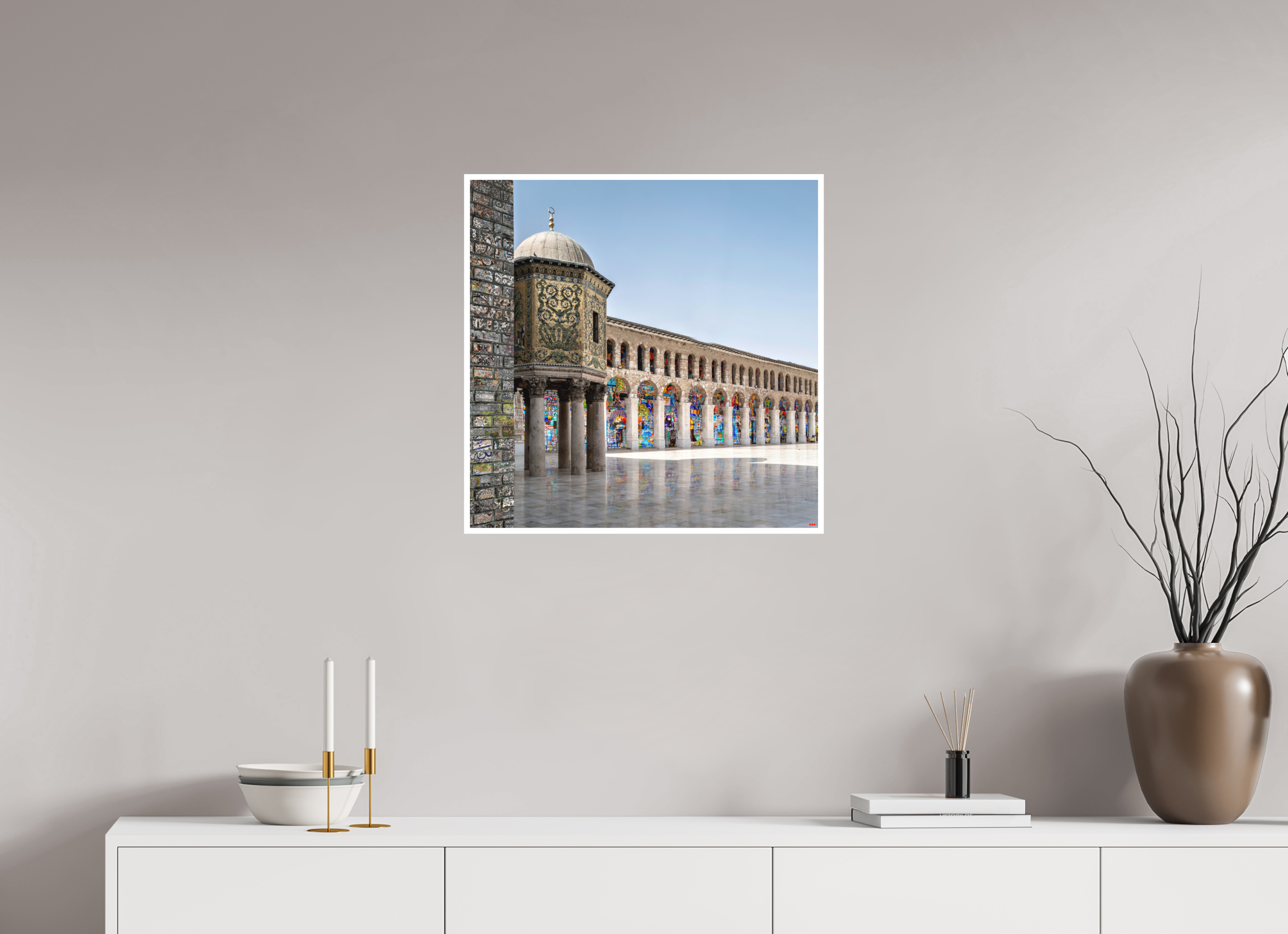 60 x 60 cm, Fine Art Print Hahnemühle William Turner RED³ SCSI Mazin II