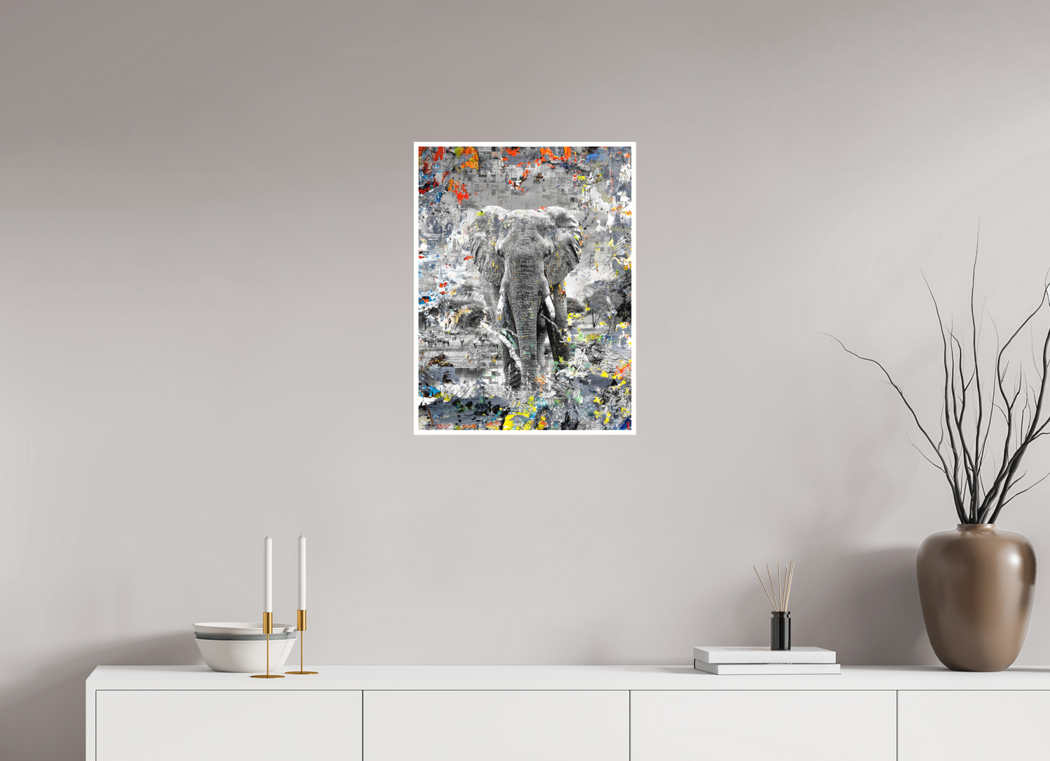 45 x 60 cm, Fine Art Print Hahnemühle William Turner RED³ WC Kajika III