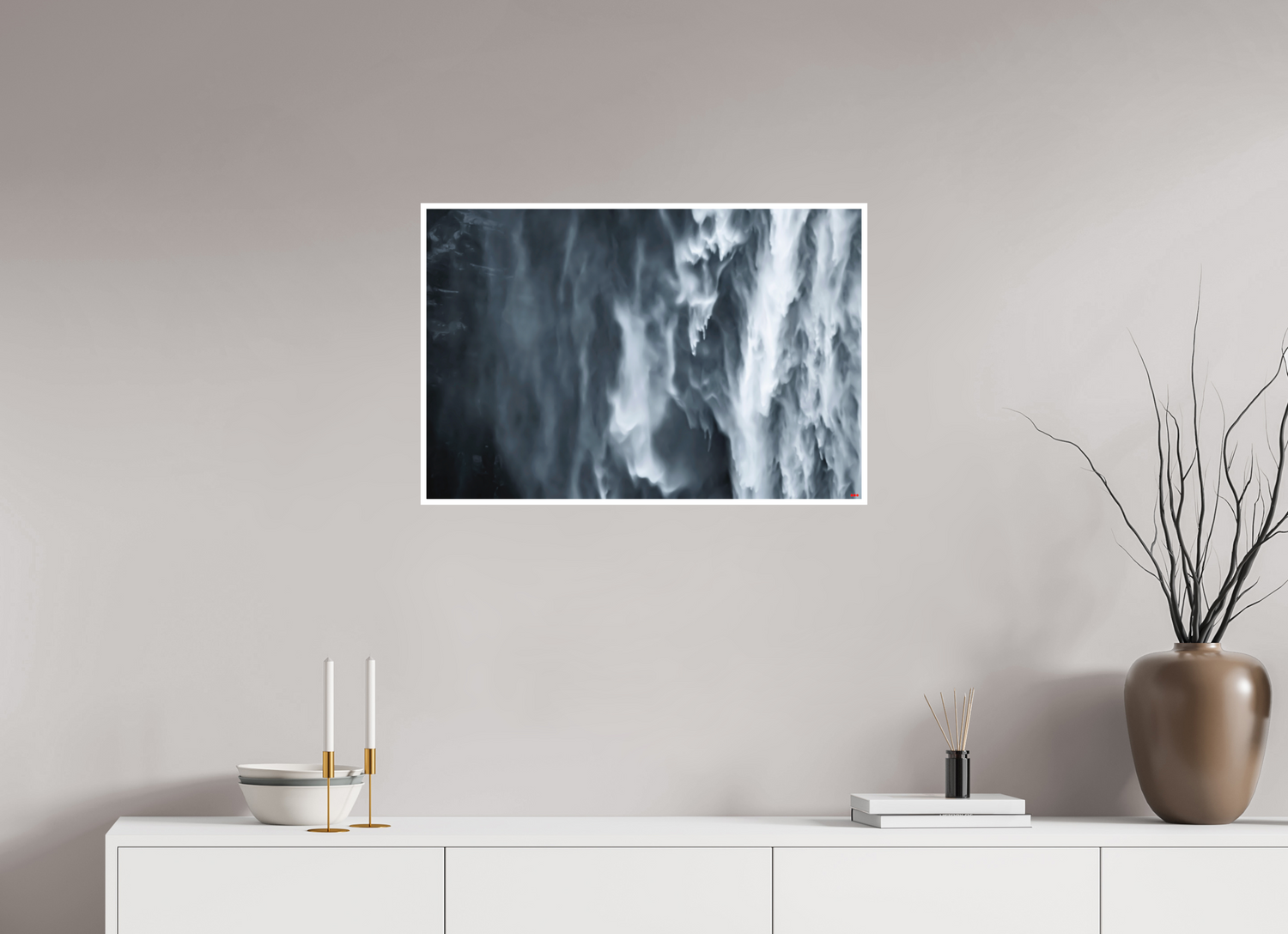 75 x 50 cm, Fine Art Print Hahnemühle William Turner RED³ PH Oats in the Water I