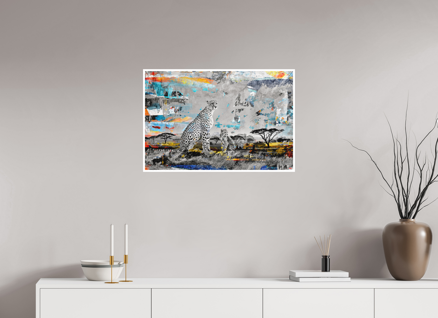 75 x 50 cm, Fine Art Print Hahnemühle William Turner RED³ WC Ladebayo I